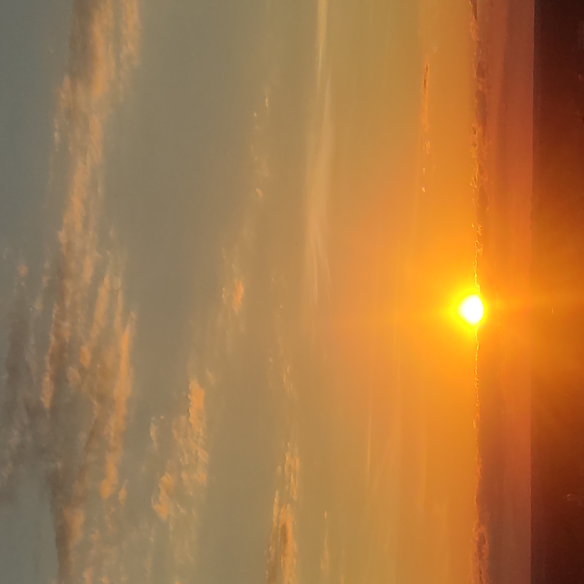 Sunset over Kotsiubynske, Ukraine, caught from multiple angles