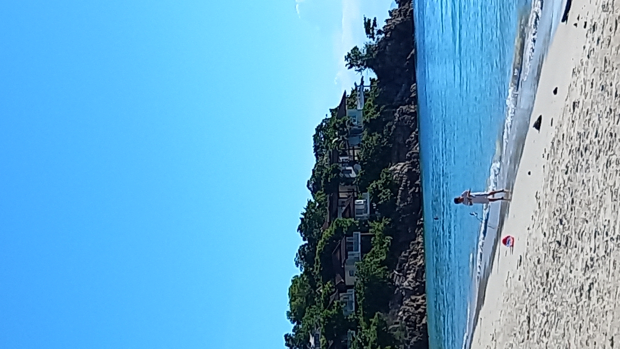 Lazy beach morning on Koh Phangan, Thailand