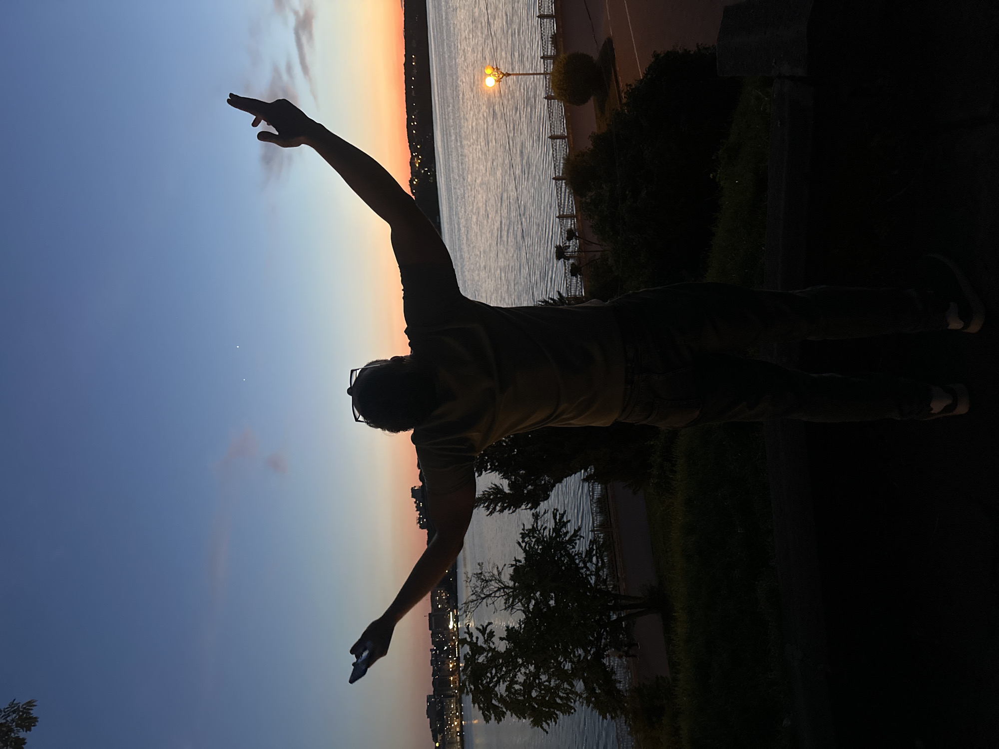 Sunset documented at Ternopil Pond, Ukraine on June 7