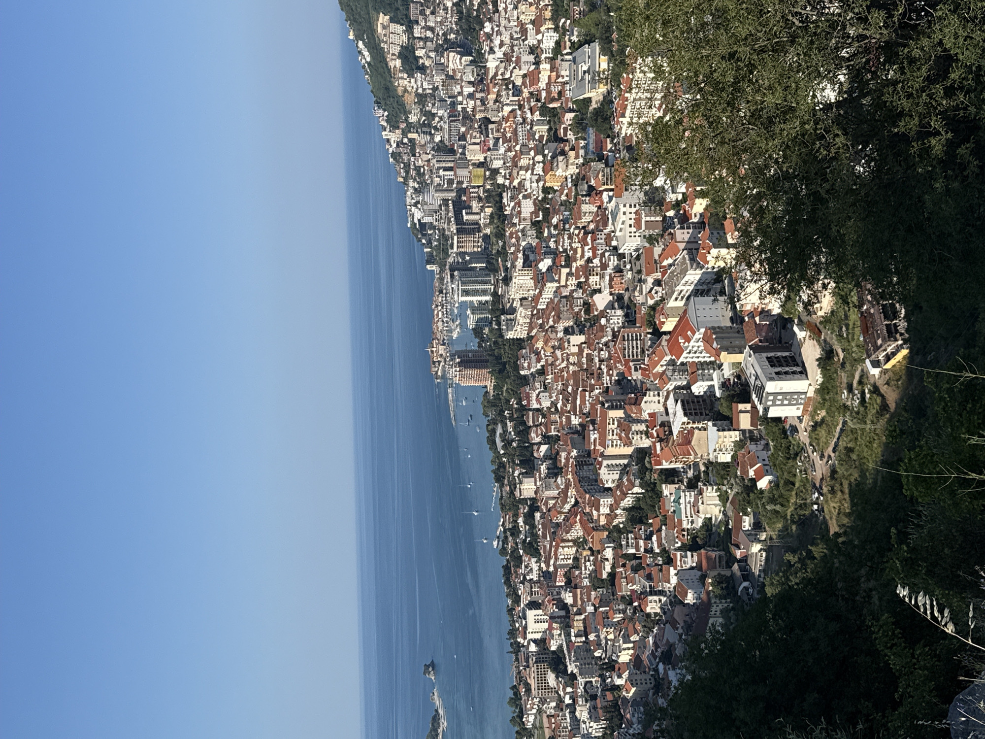 Summer morning around Budva's streets and coastline