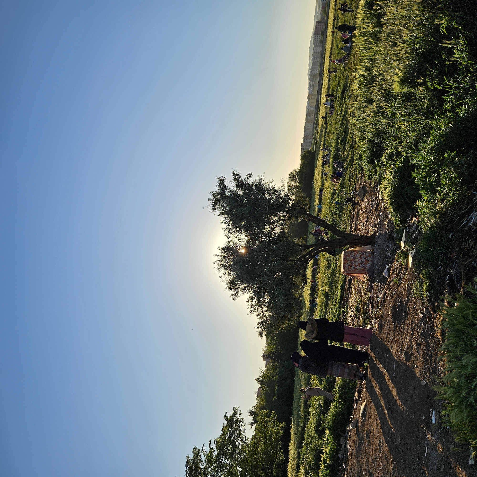 Evening countryside scenes documented around Fez, Morocco outskirts