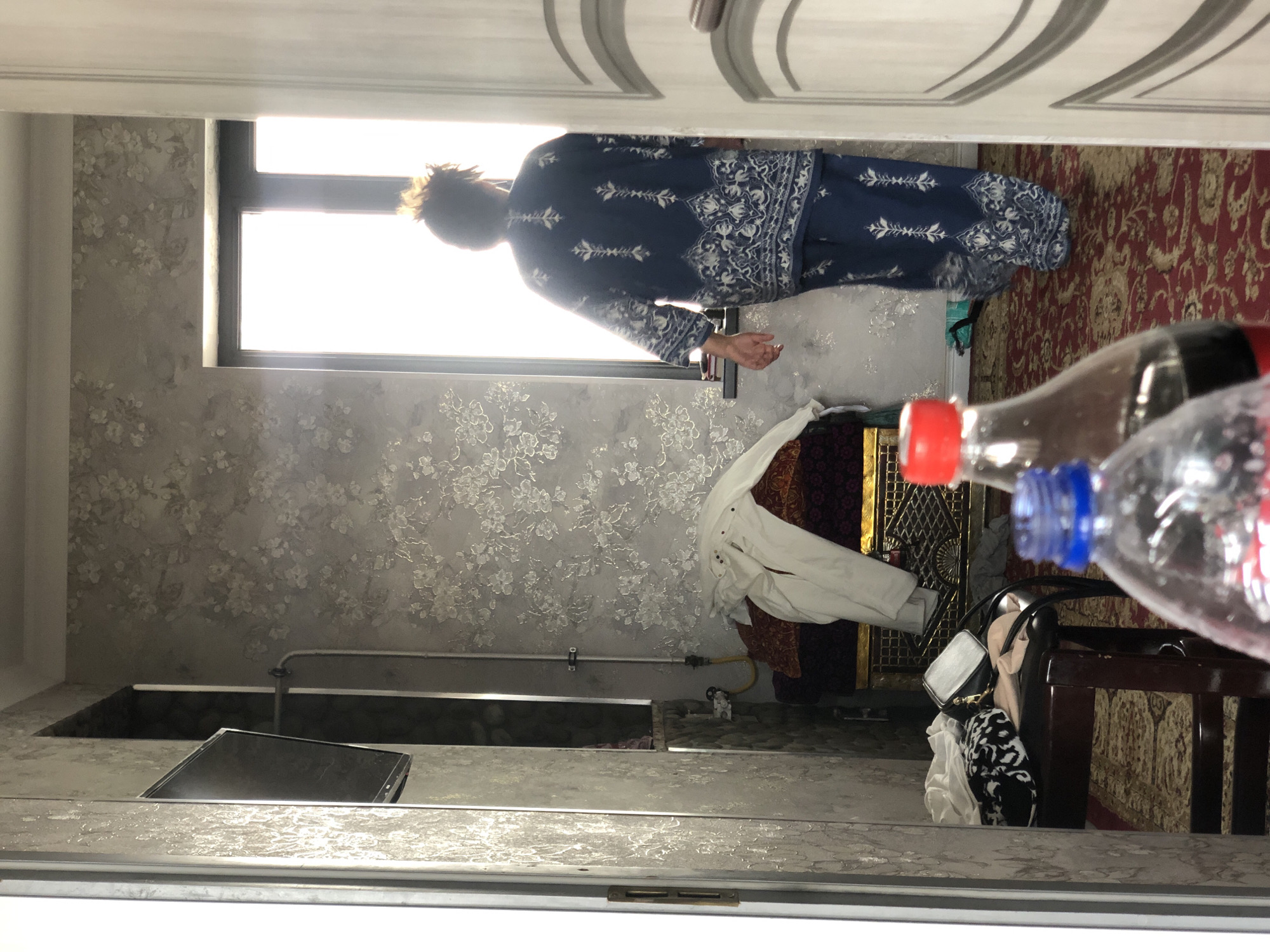 Quiet morning routines at a Tashkent home