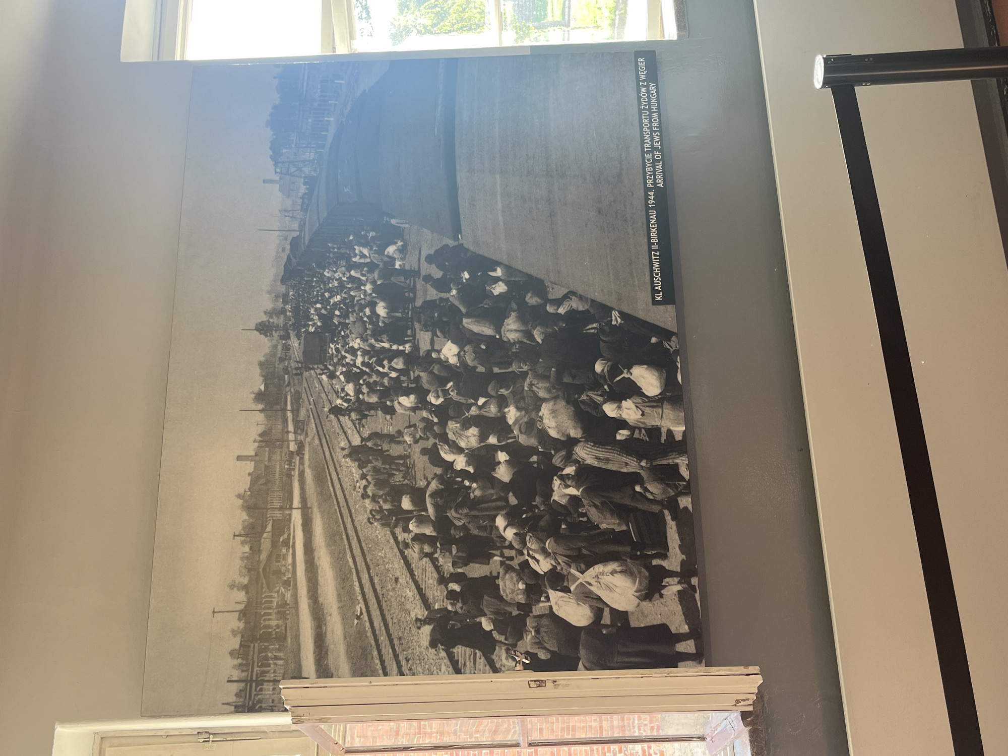 Morning visit to Auschwitz-Birkenau's exhibitions and grounds