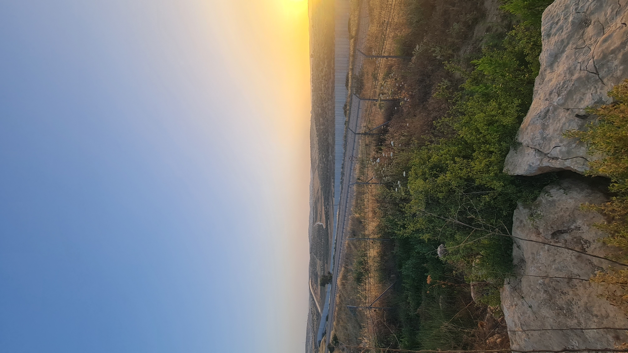 Dawn moments documented across rural Israeli countryside