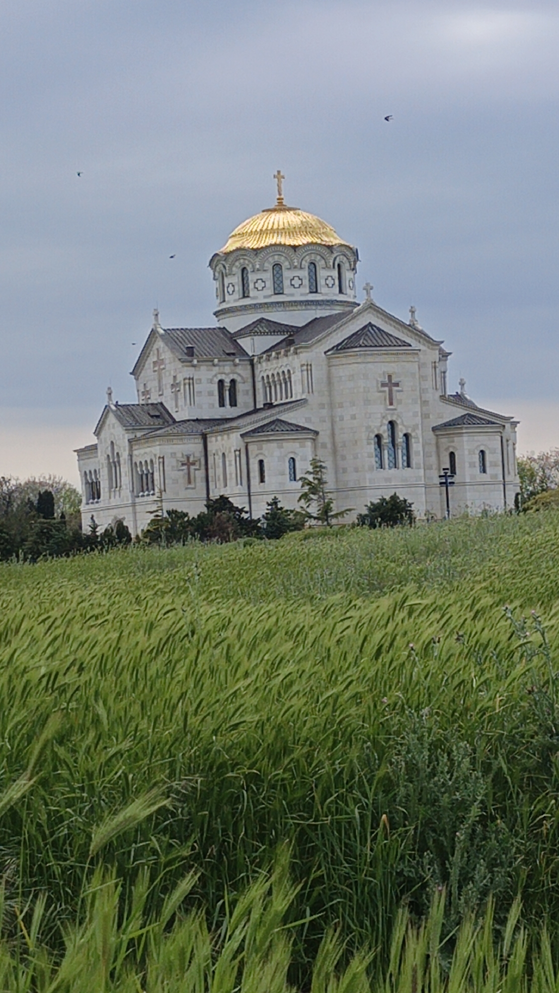 St. Vladimir's Cathedral documented in Sevastopol, Ukraine