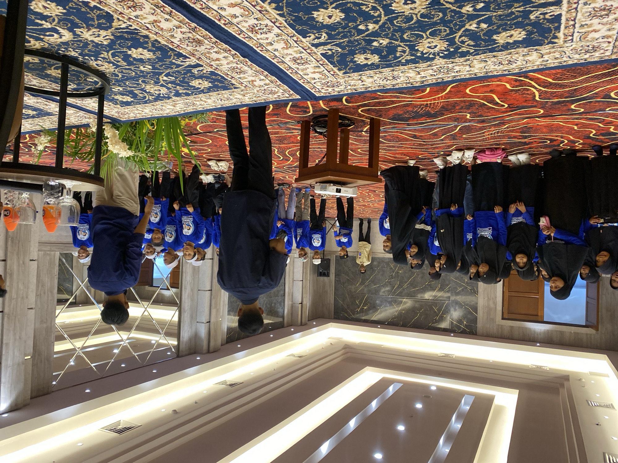 Children's group event at a Banjarbaru hotel hall