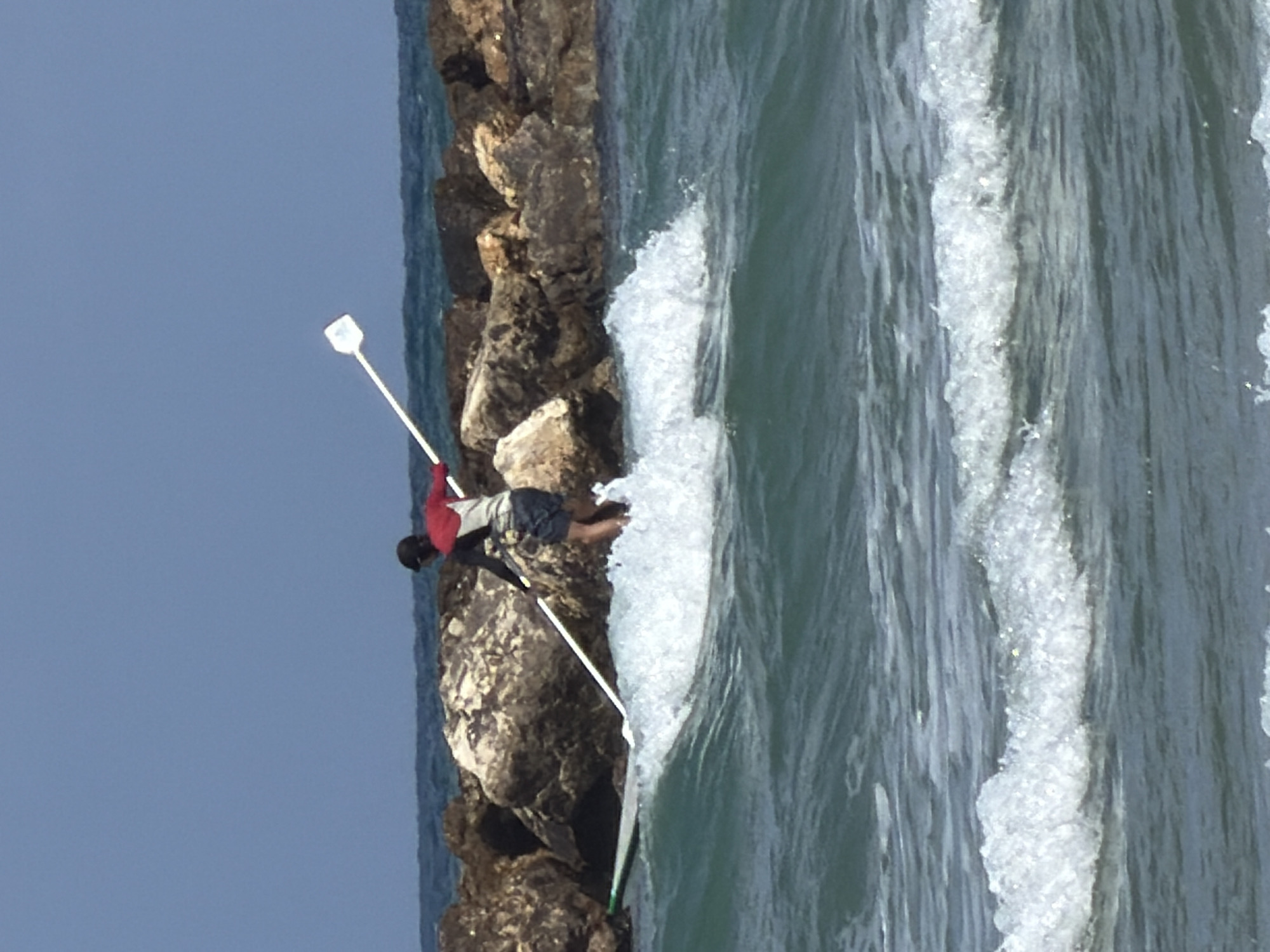 Morning fishing and breakfast scenes captured in Tel-Aviv