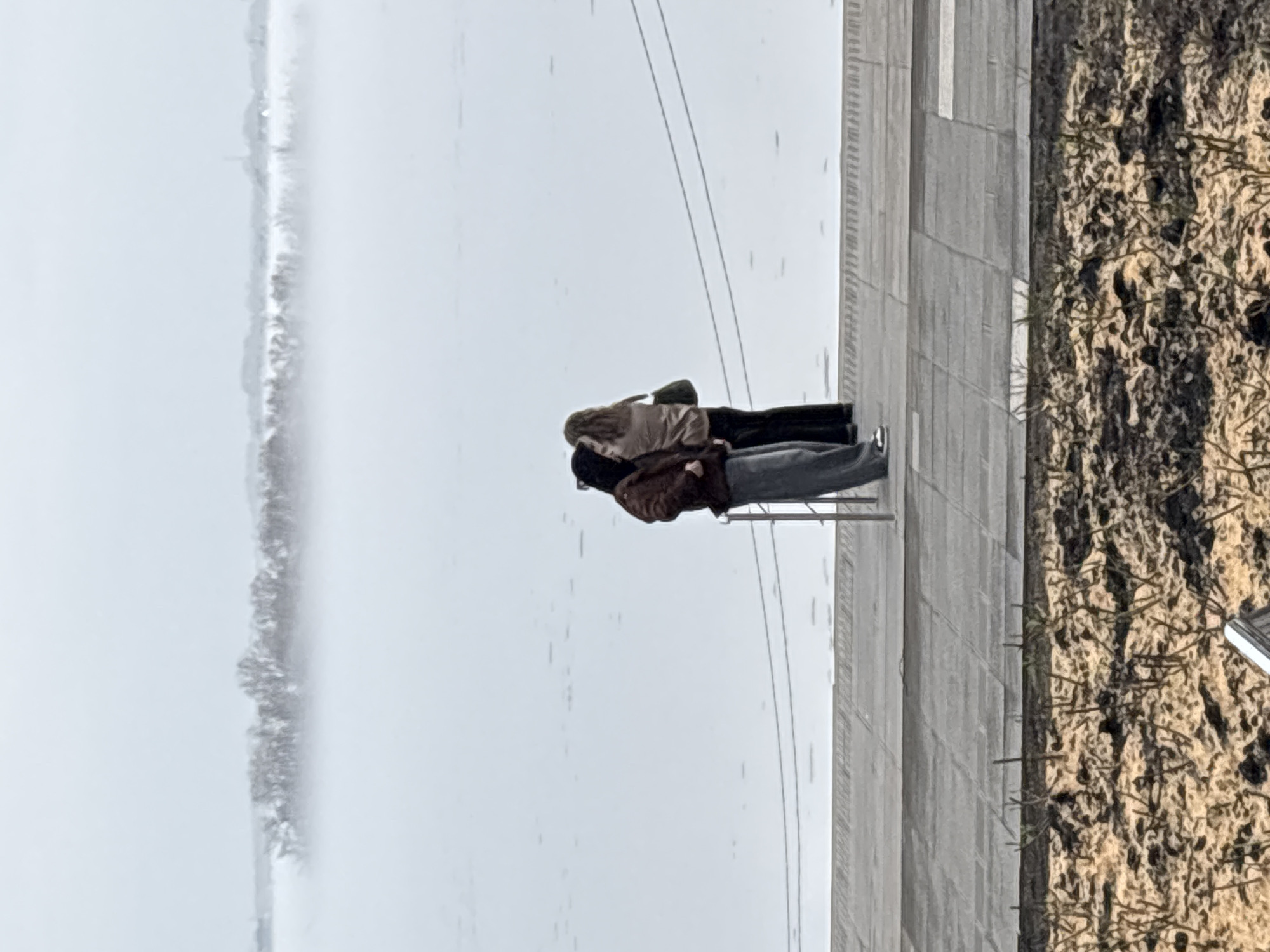 Visitors take selfies at Volga River overlook in Saratov