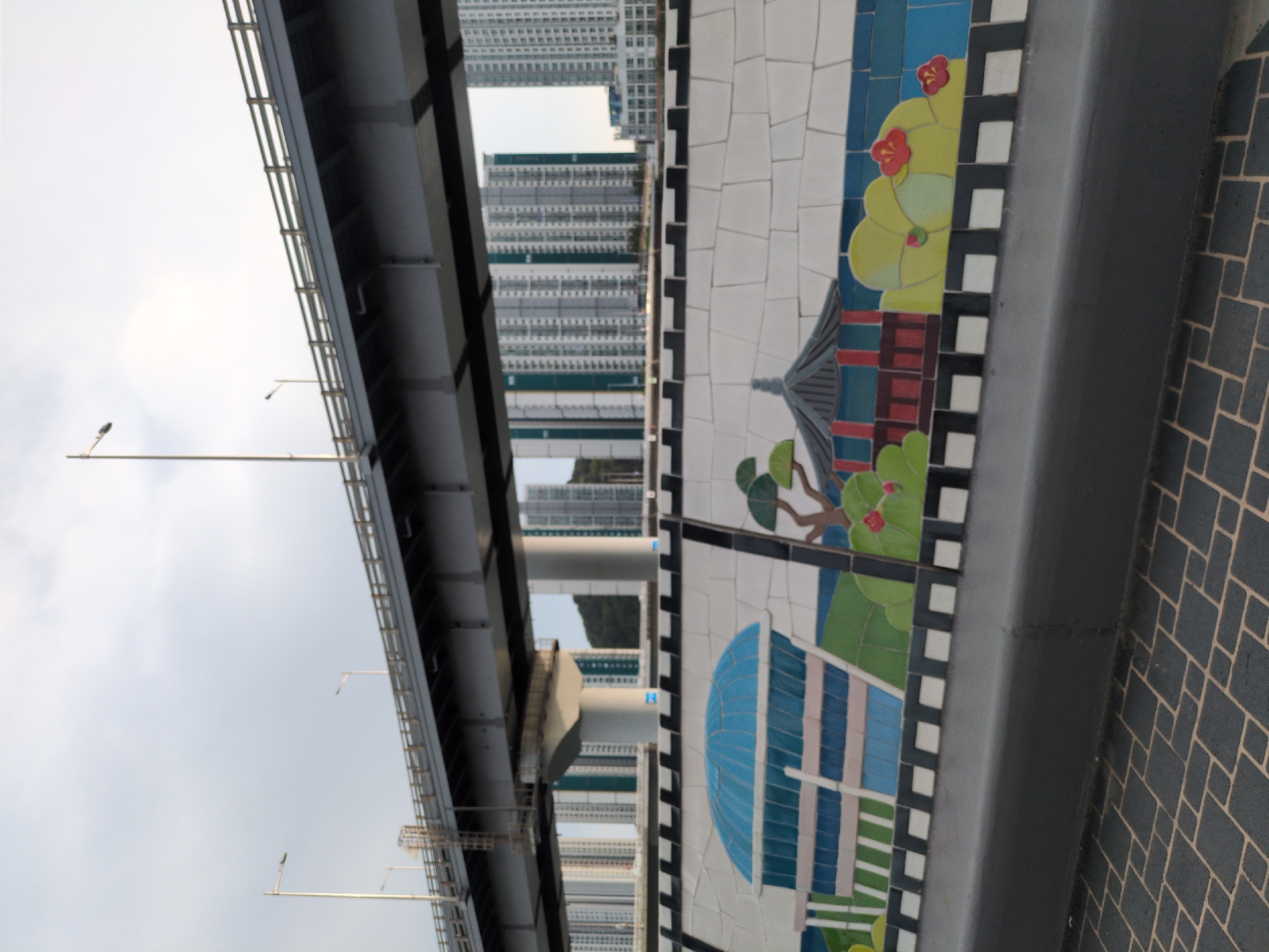 Witness documents routine Busan cityscape during morning walkabout