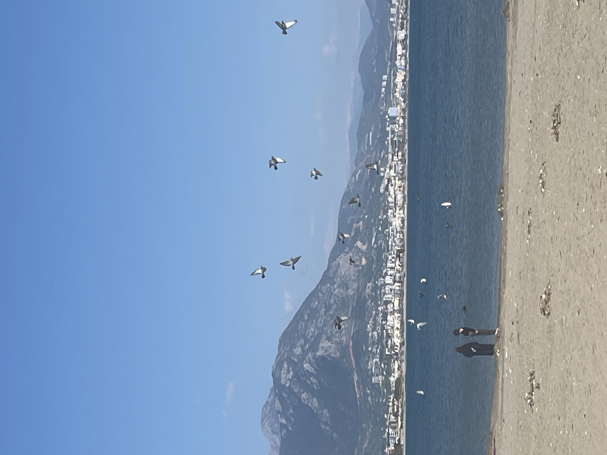 Witness documents sunny Alanya coastline and lighthouse views