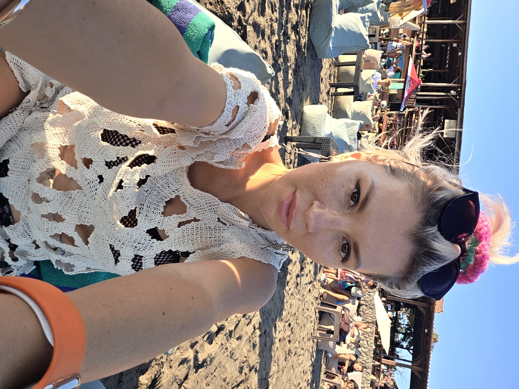 Beach day activities documented across North Kuta, Indonesia
