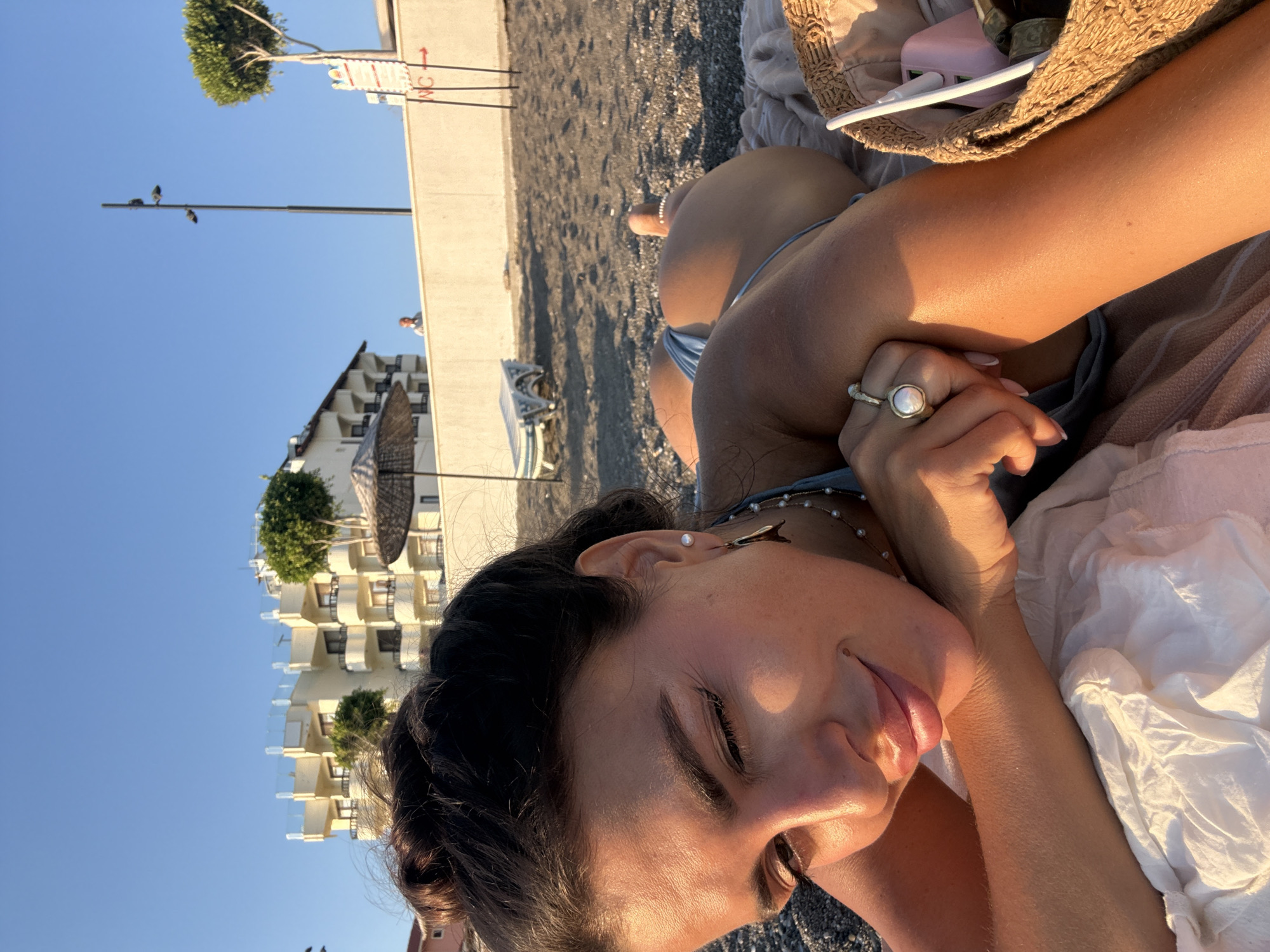 Afternoon beach relaxation on the Fethiye coastline
