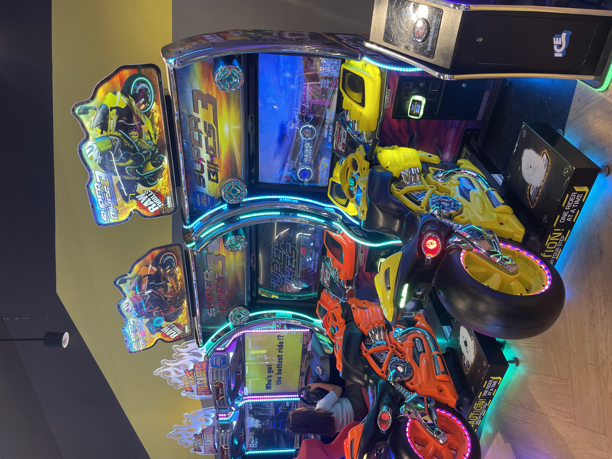 Morning at a Manado arcade, toy store, and coastal drive