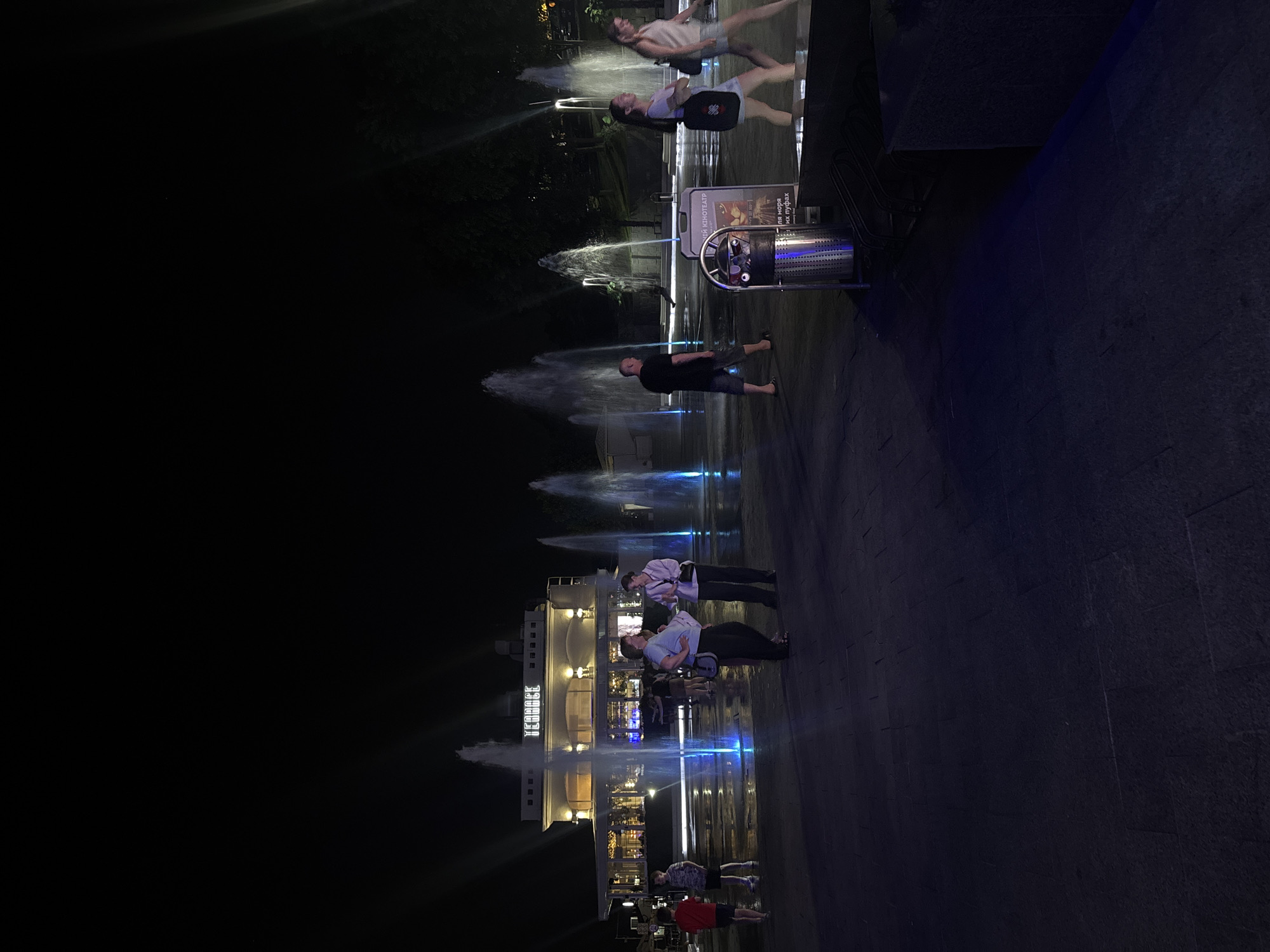 Summer night along Odesa's waterfront and city center