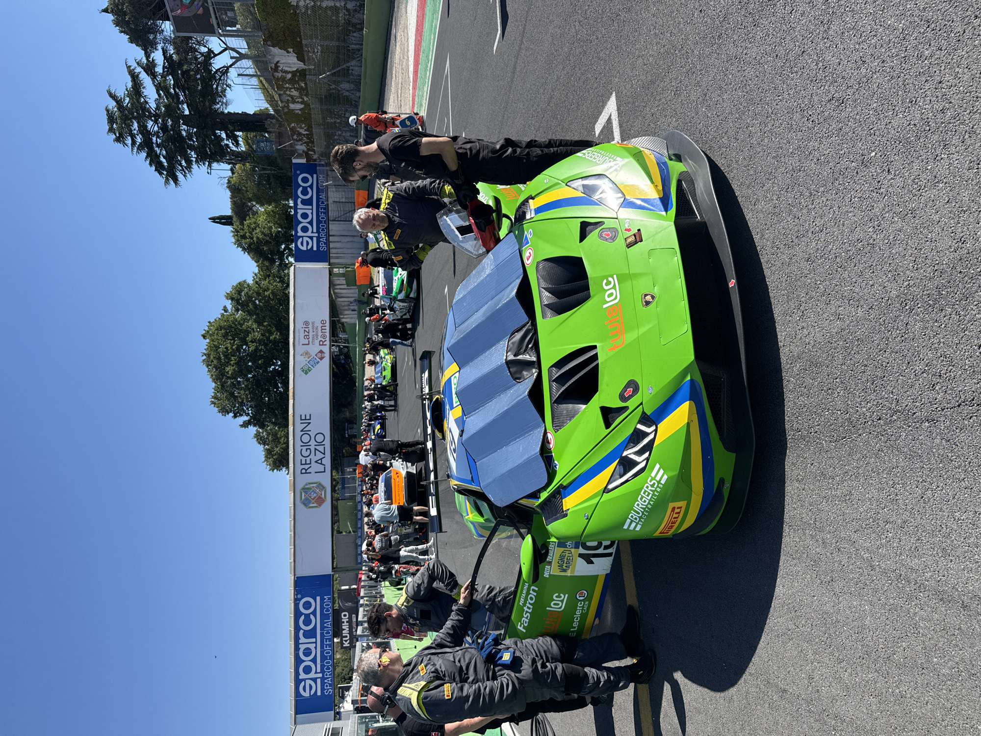 Racing event draws spectators to Campagnano di Roma venue