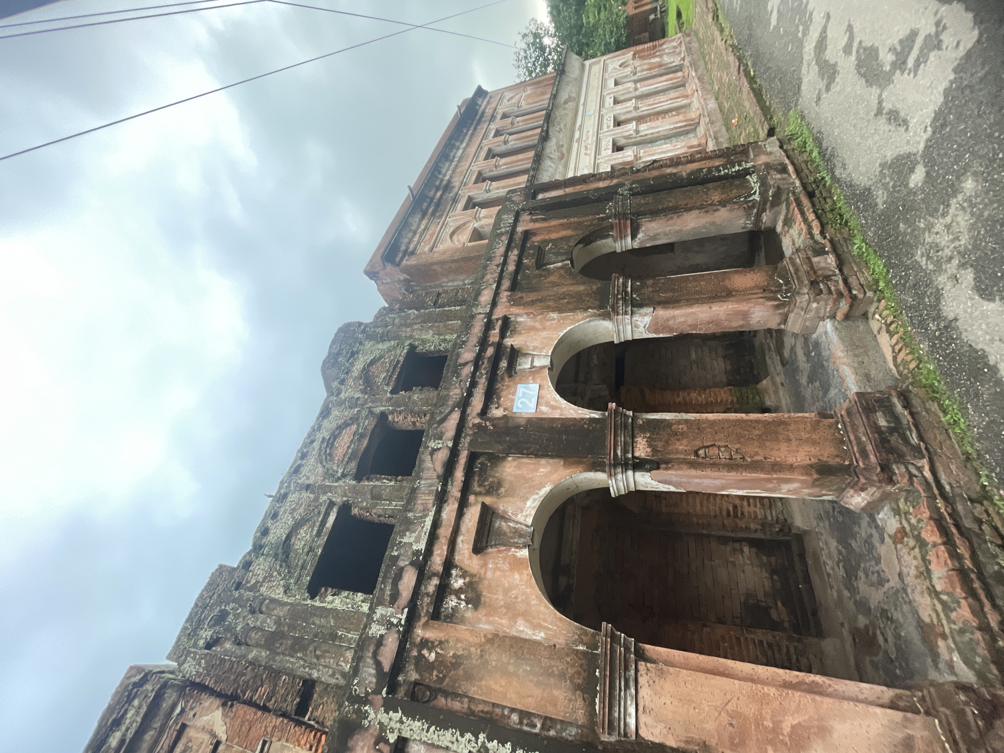 Morning documentation of historic Sonargaon's architecture and landscapes