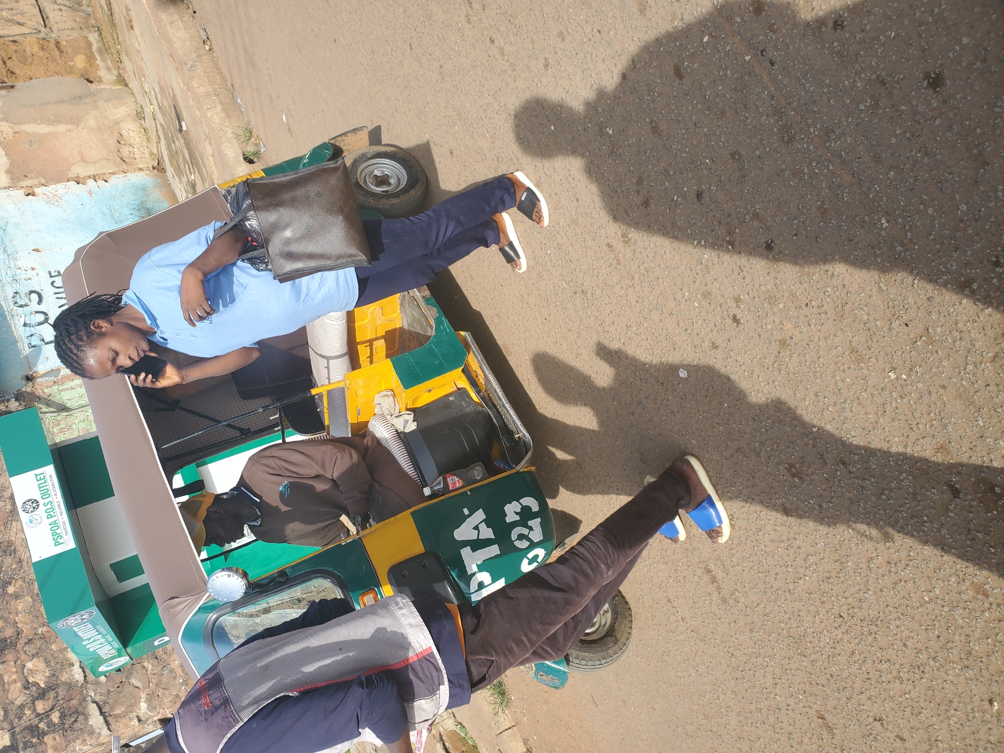 Street life and market activity in Bukuru, Nigeria