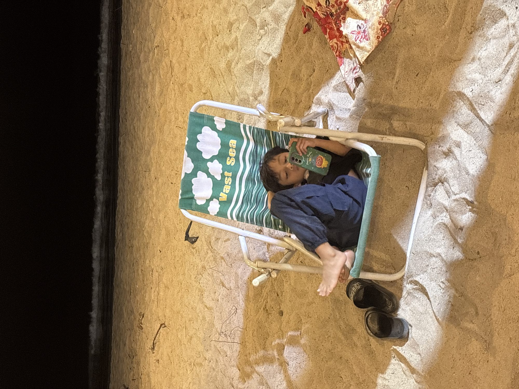 Beach relaxation and dining at Kamala Beach Thailand