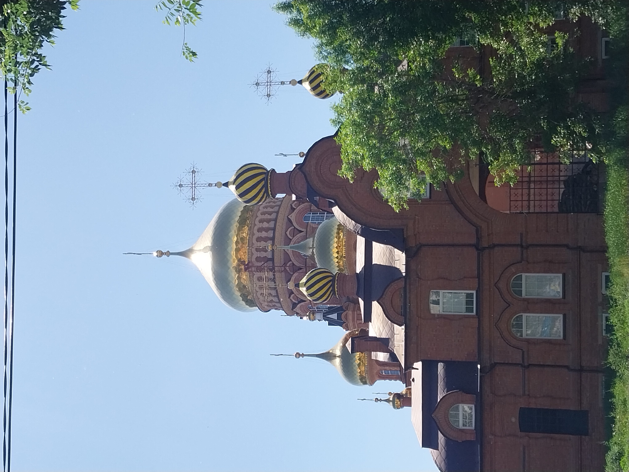 St. Nicholas Cathedral photographed in Orenburg, Russia