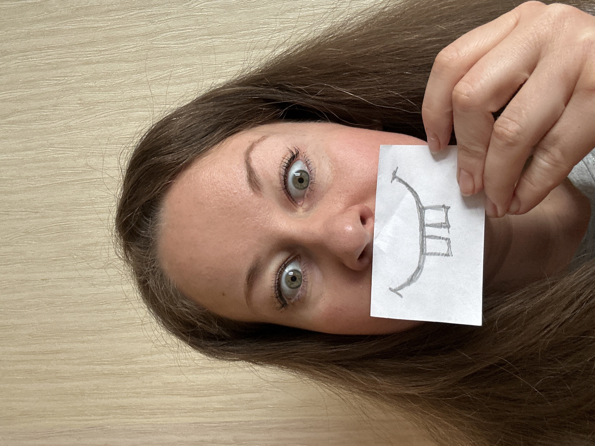 Moscow residents document morning photo moments with creative props