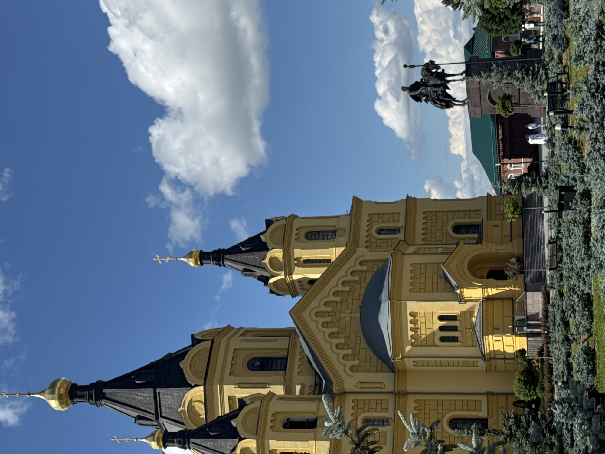 Alexander Nevsky Cathedral, Nizhny Novgorod, on a sunny afternoon