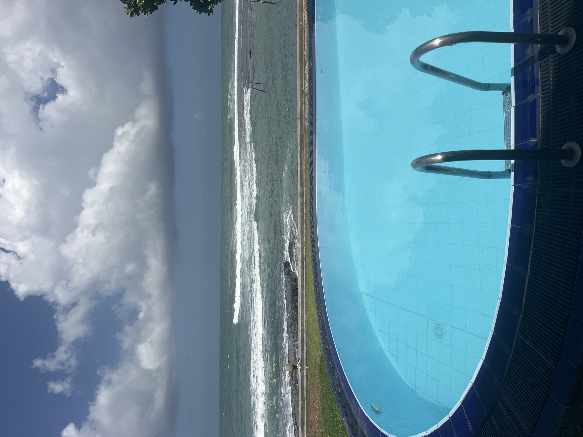 Lazy beach morning at a Sri Lanka coastal retreat
