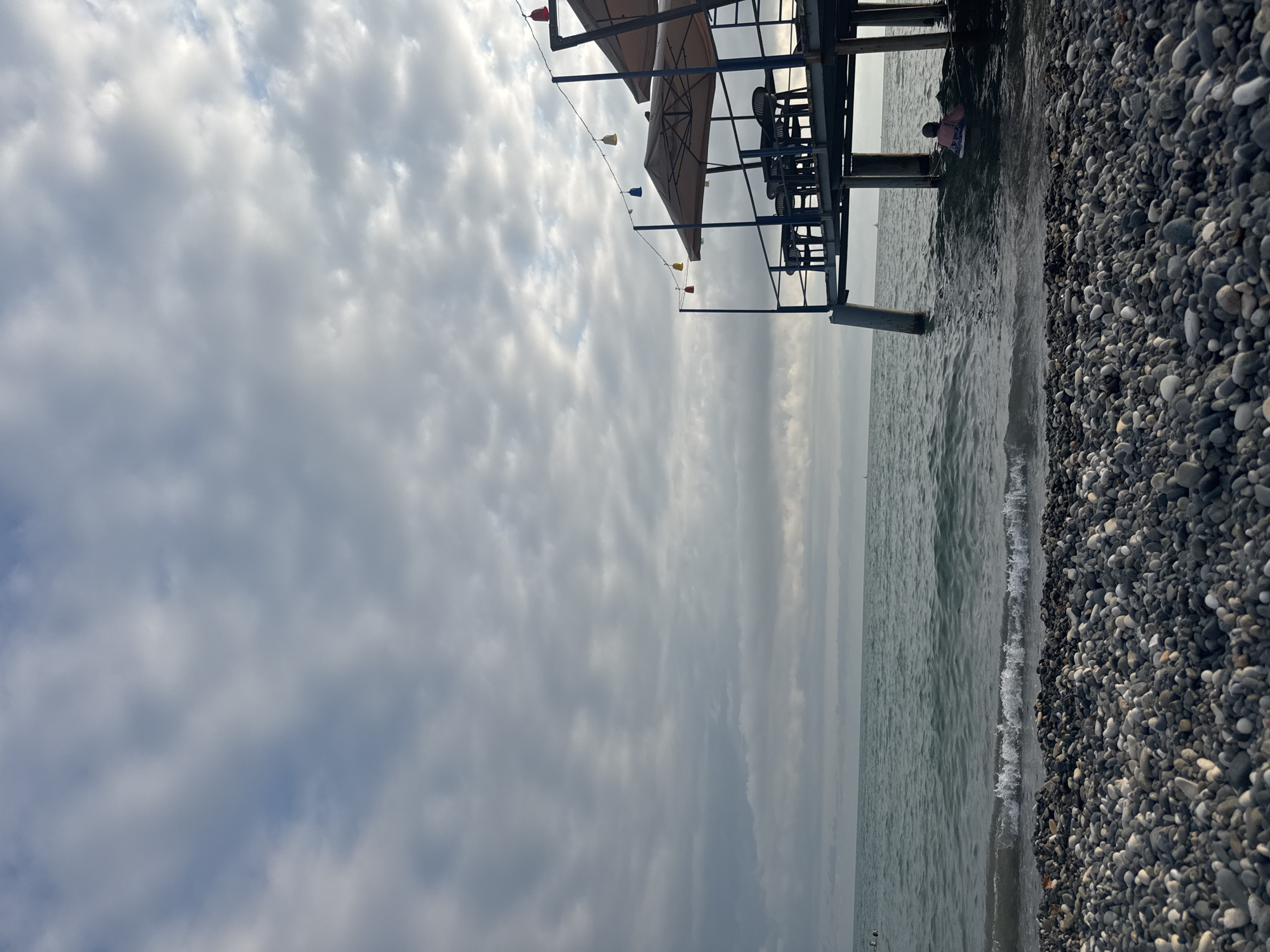 Afternoon on the Sokhumi waterfront, Abkhazia