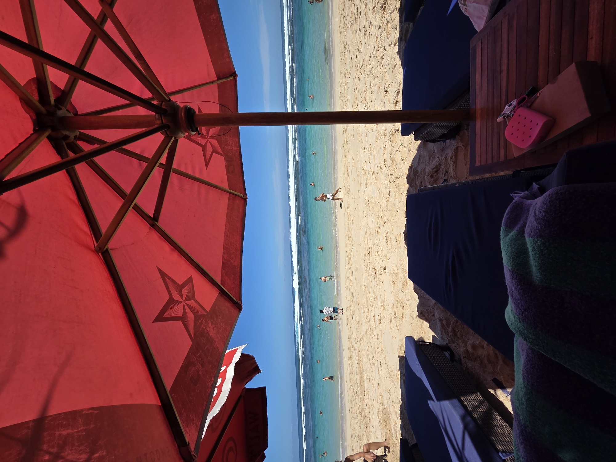 Early morning beach activity documented in Kuta Selatan, Indonesia