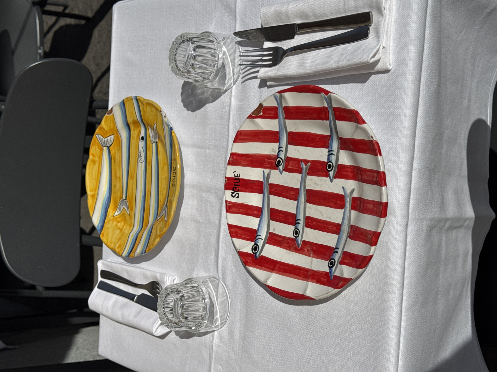 Morning scenes across Milan: dining, street performance, duck family