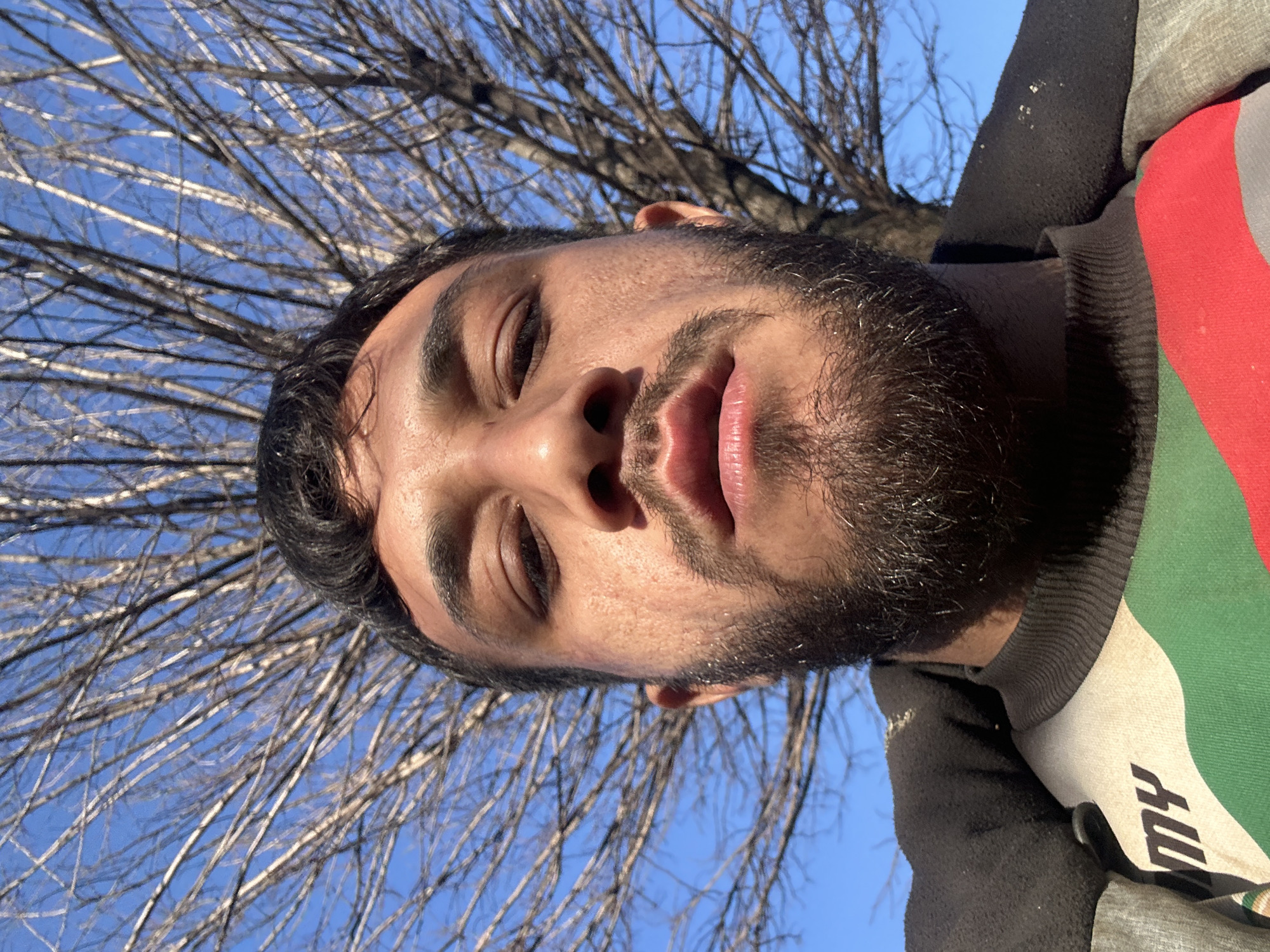 Portrait of bearded man photographed in Tsarevo, Bulgaria