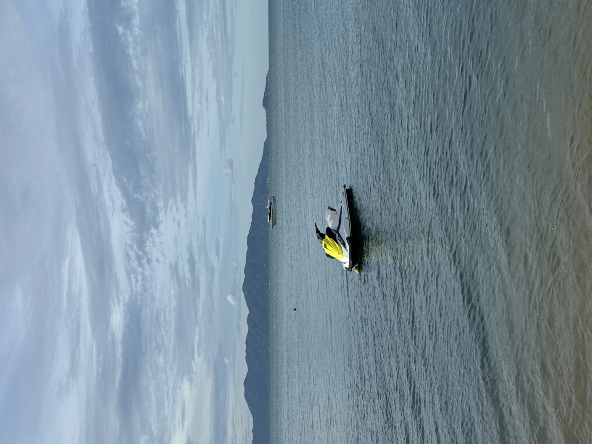 Ko Samui beach life under gathering storm clouds