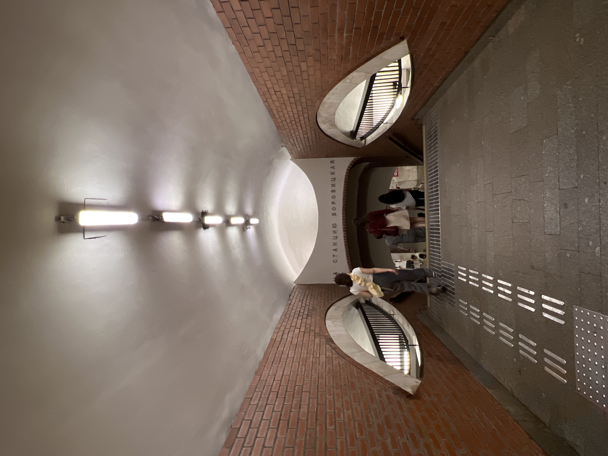 Nighttime Moscow landmarks and metro activity documented June 12