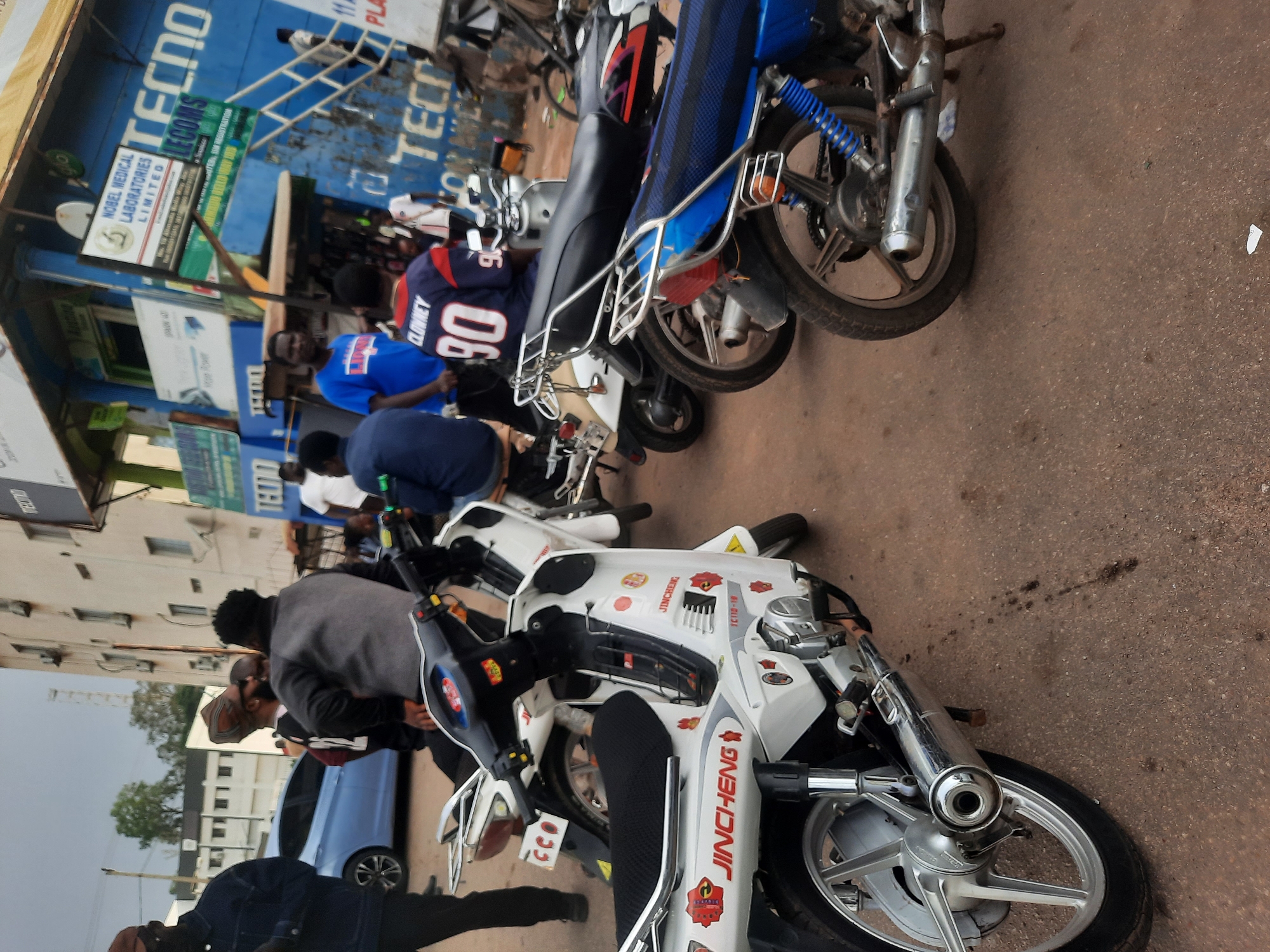 Daily street life documented across Jos, Nigeria neighborhoods