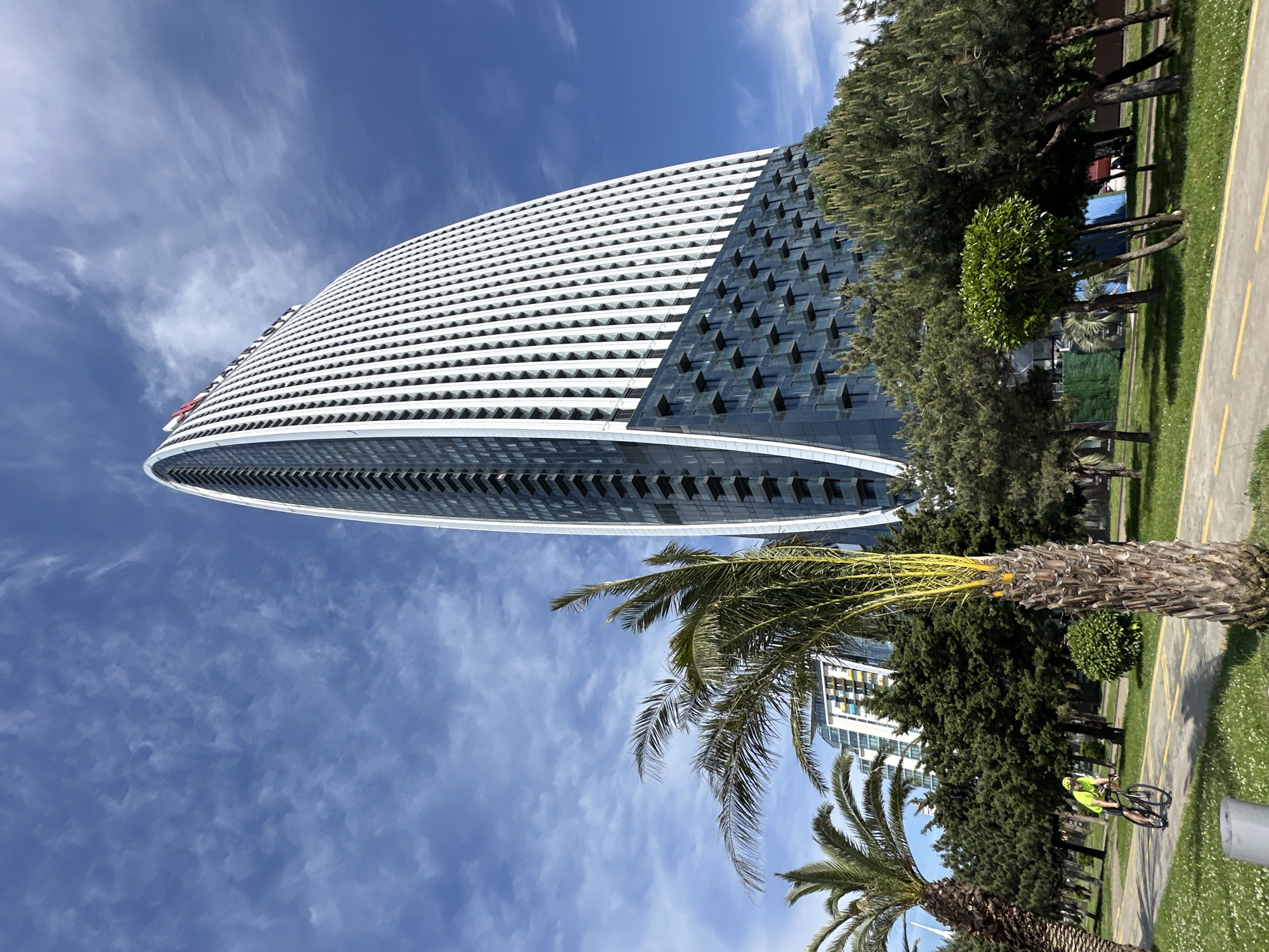 Batumi waterfront scenes captured in five-minute span