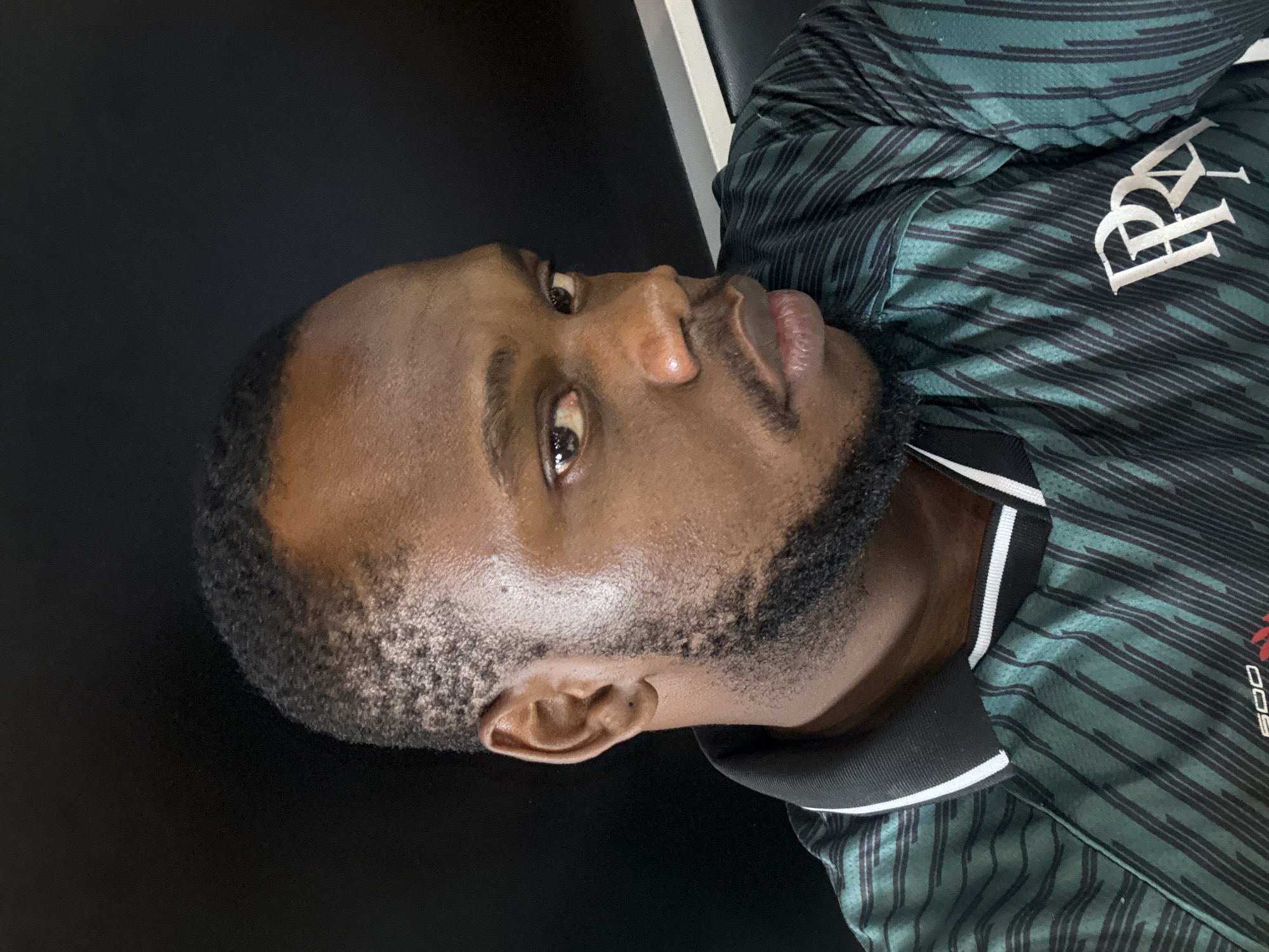 Routine salon and barbershop activity documented in Lugbe, Nigeria