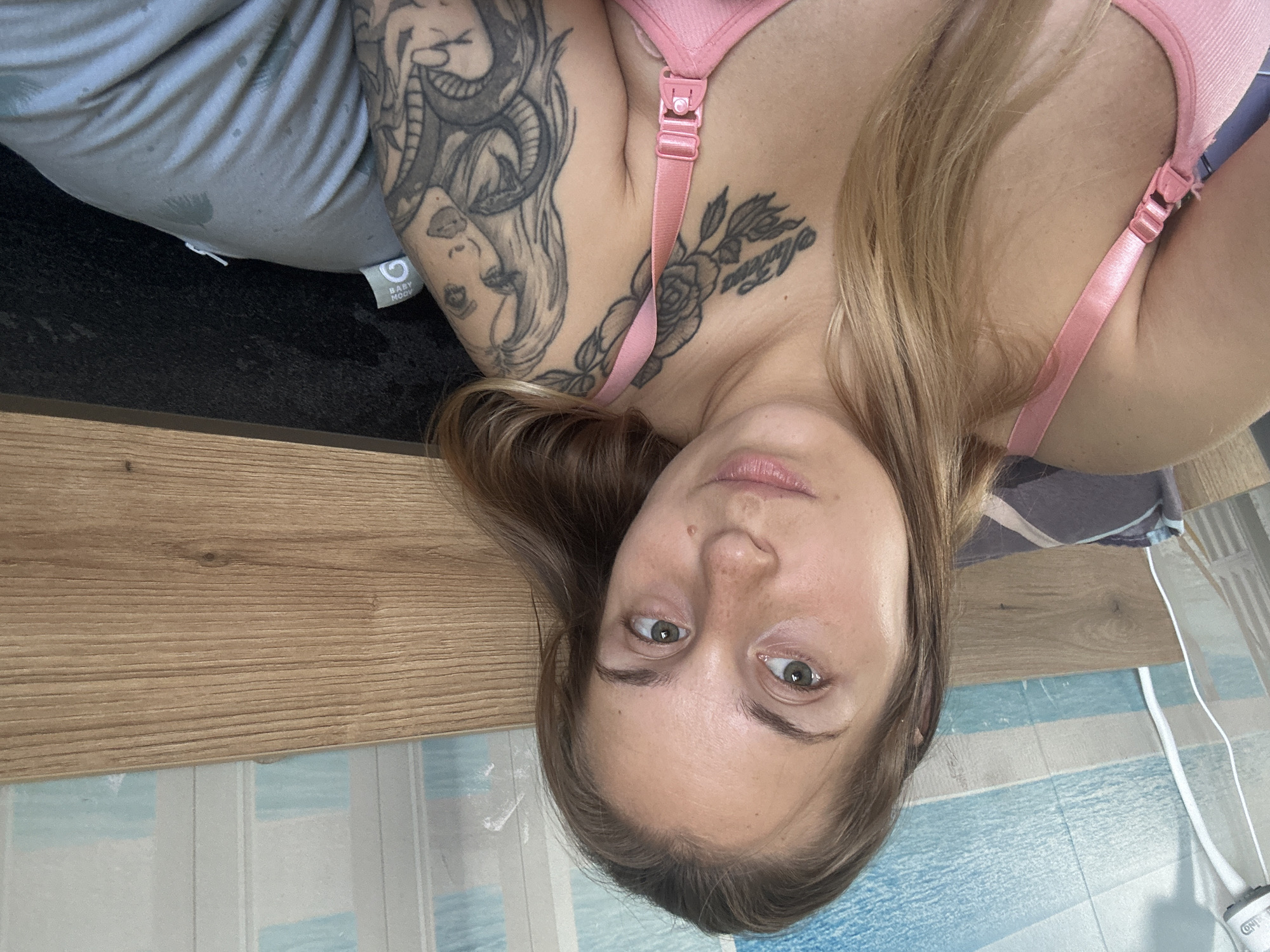 Quiet morning at home in Plovdiv with a newborn nearby