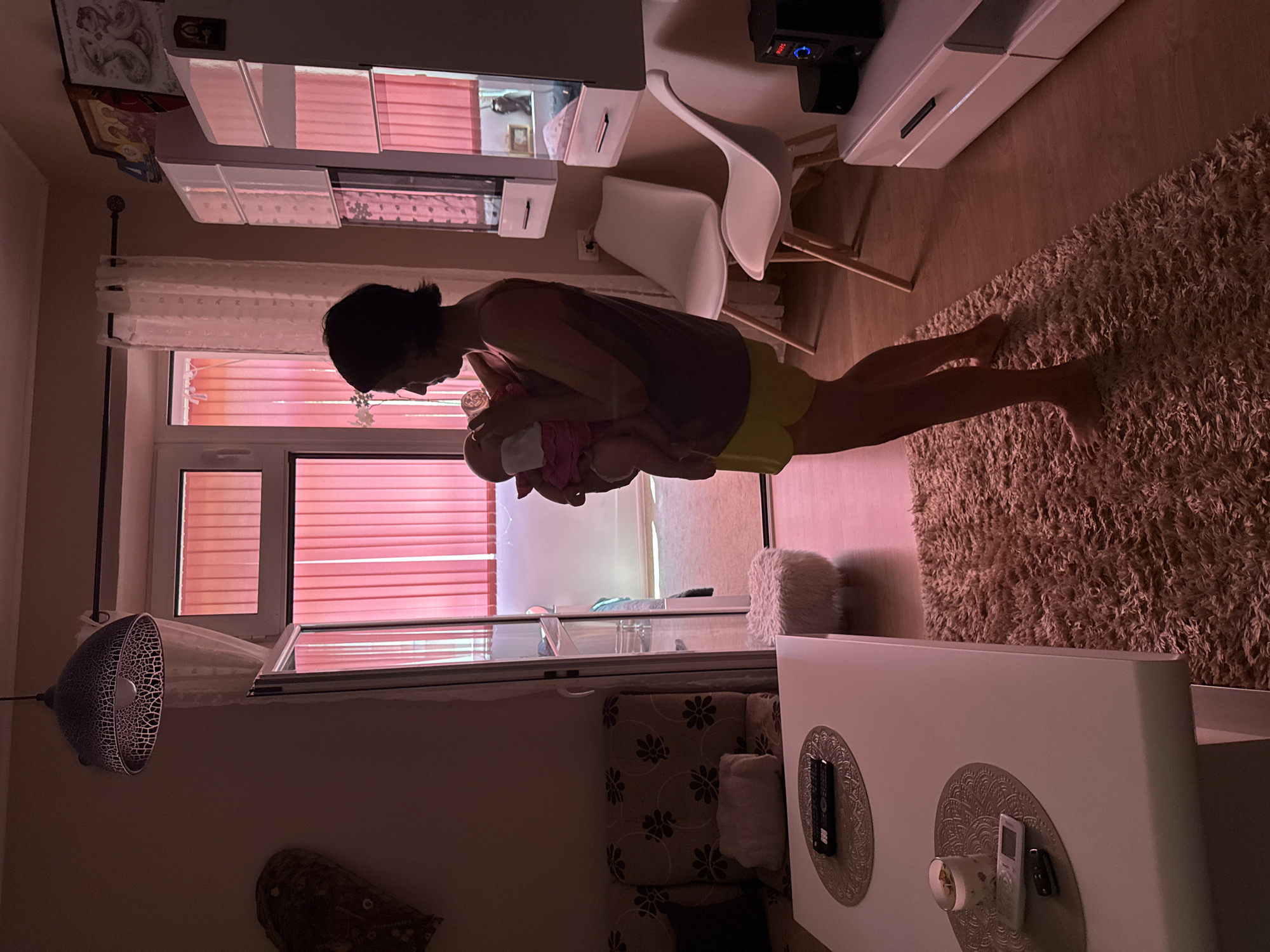 Family morning routine documented in Stamboliyski, Bulgaria homes