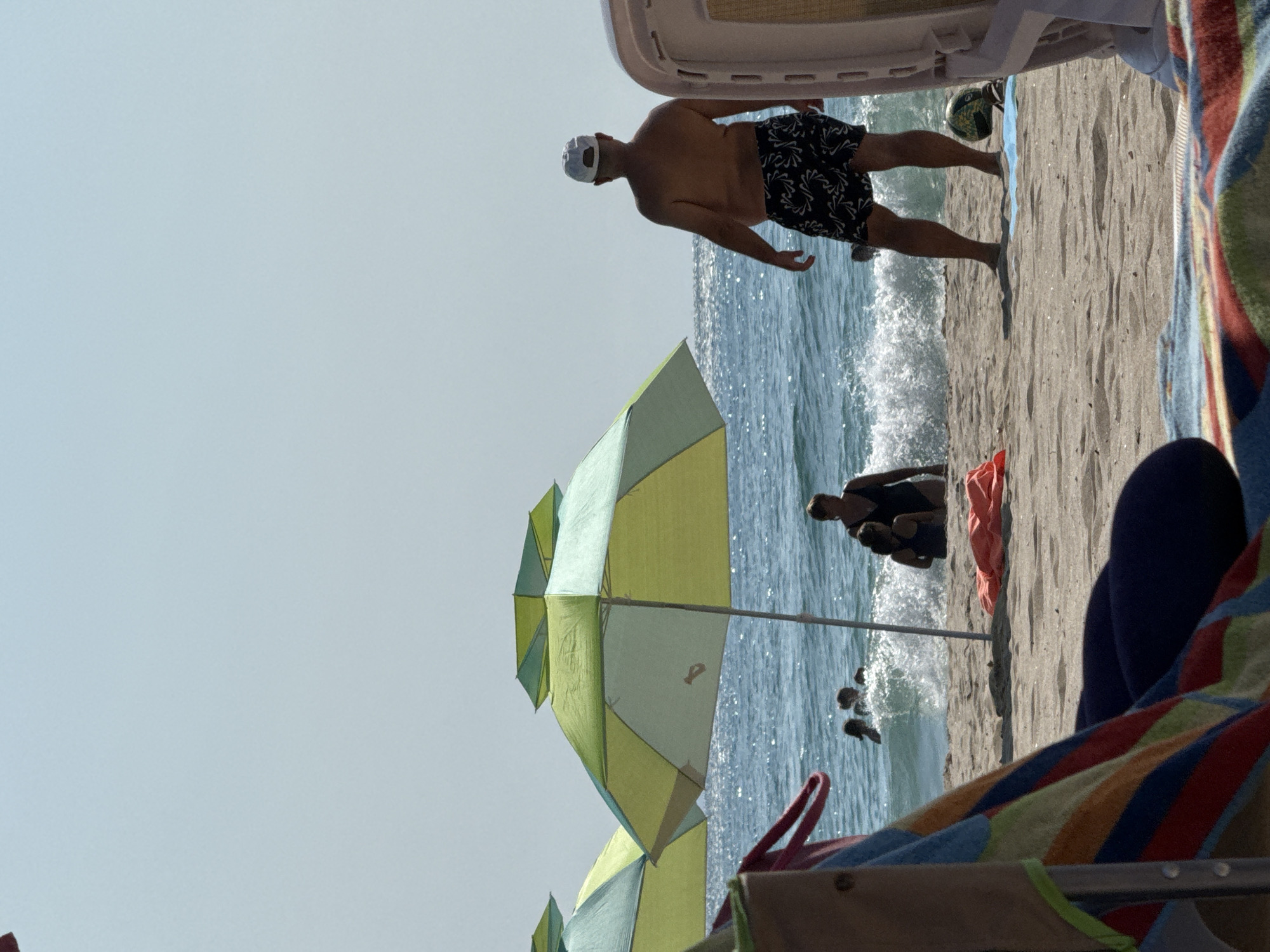Lazy summer morning on the Black Sea at Obrochishte