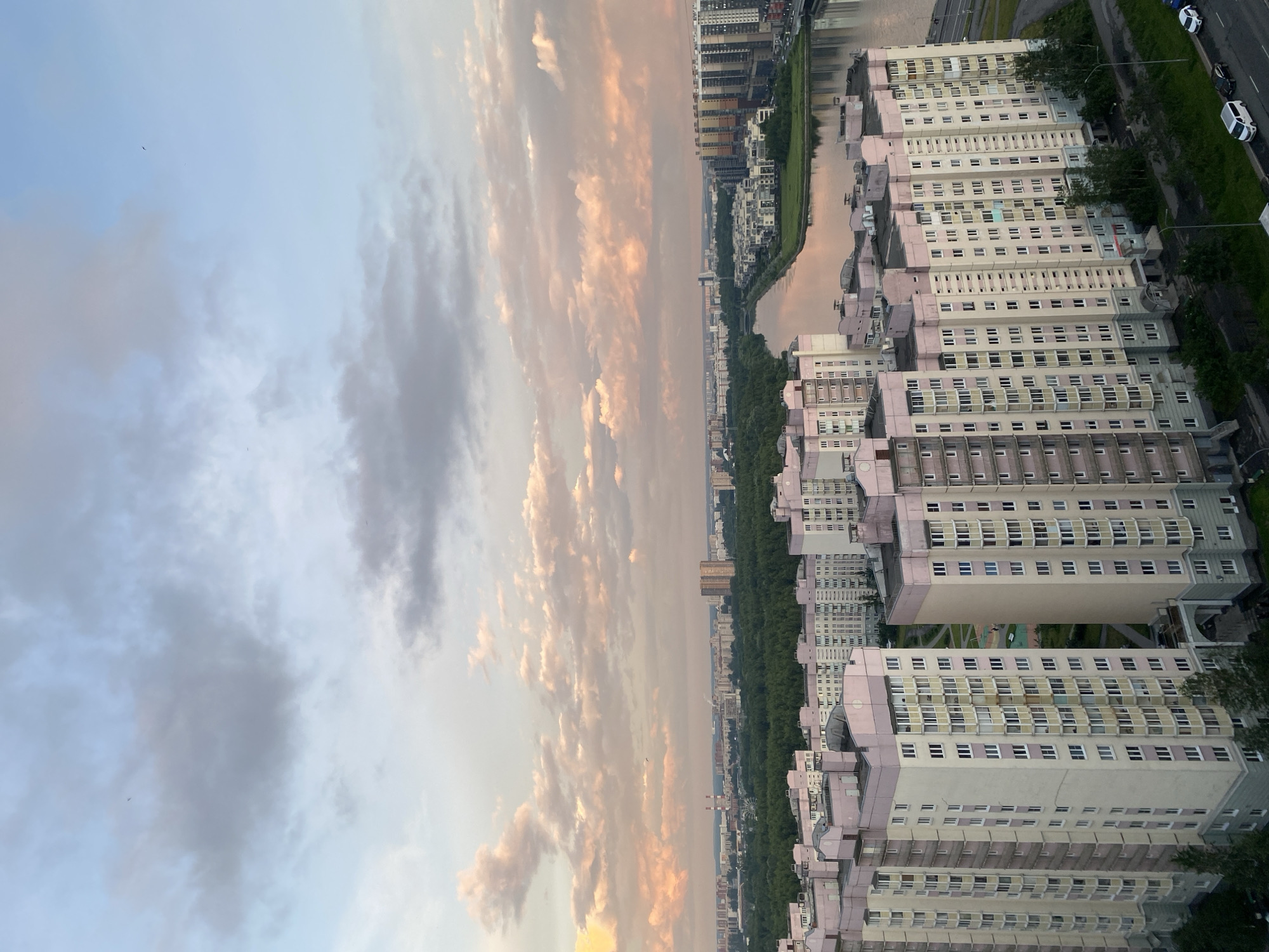 Saint Petersburg at sunset: skylines, parks, and church domes