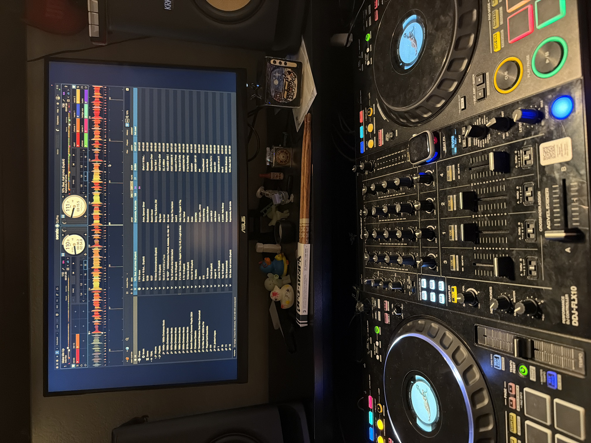DJ equipment spotted in West Covina indoor venue