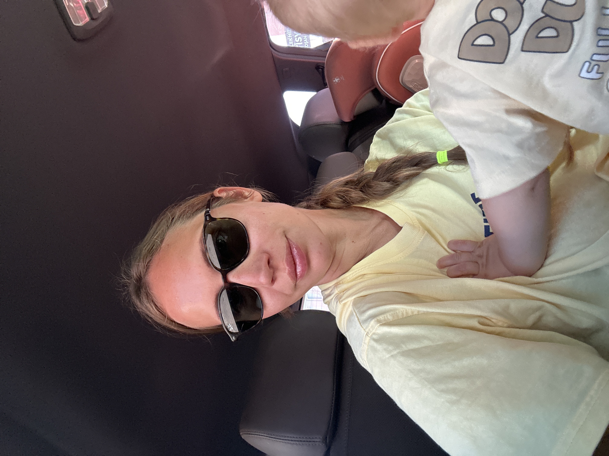 Woman and baby observed in parked car in Fethiye