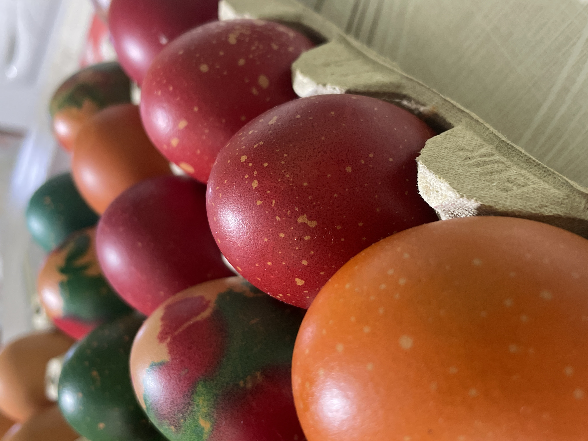 Easter eggs prepared in Bulgarian village, April 2026