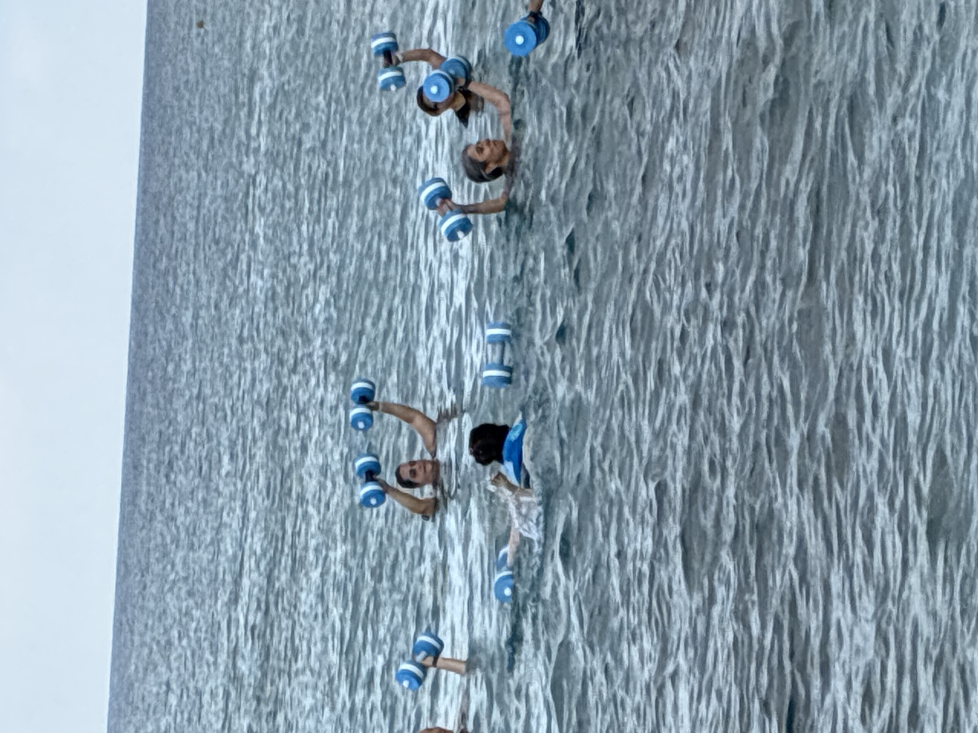 Morning beach activity along Alanya's Mediterranean shore