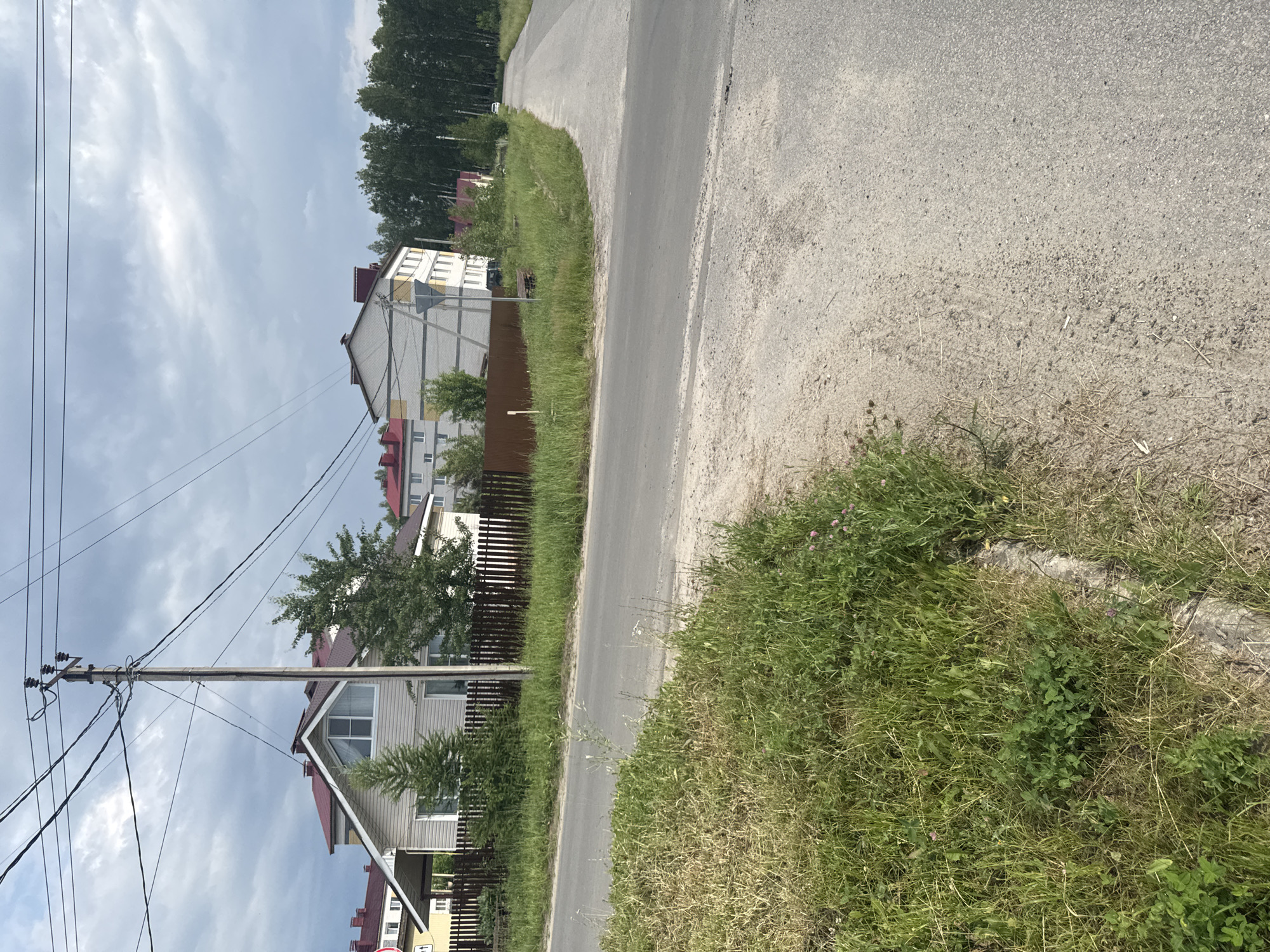 Street-level look at everyday Krasnye Baki, rural Russia