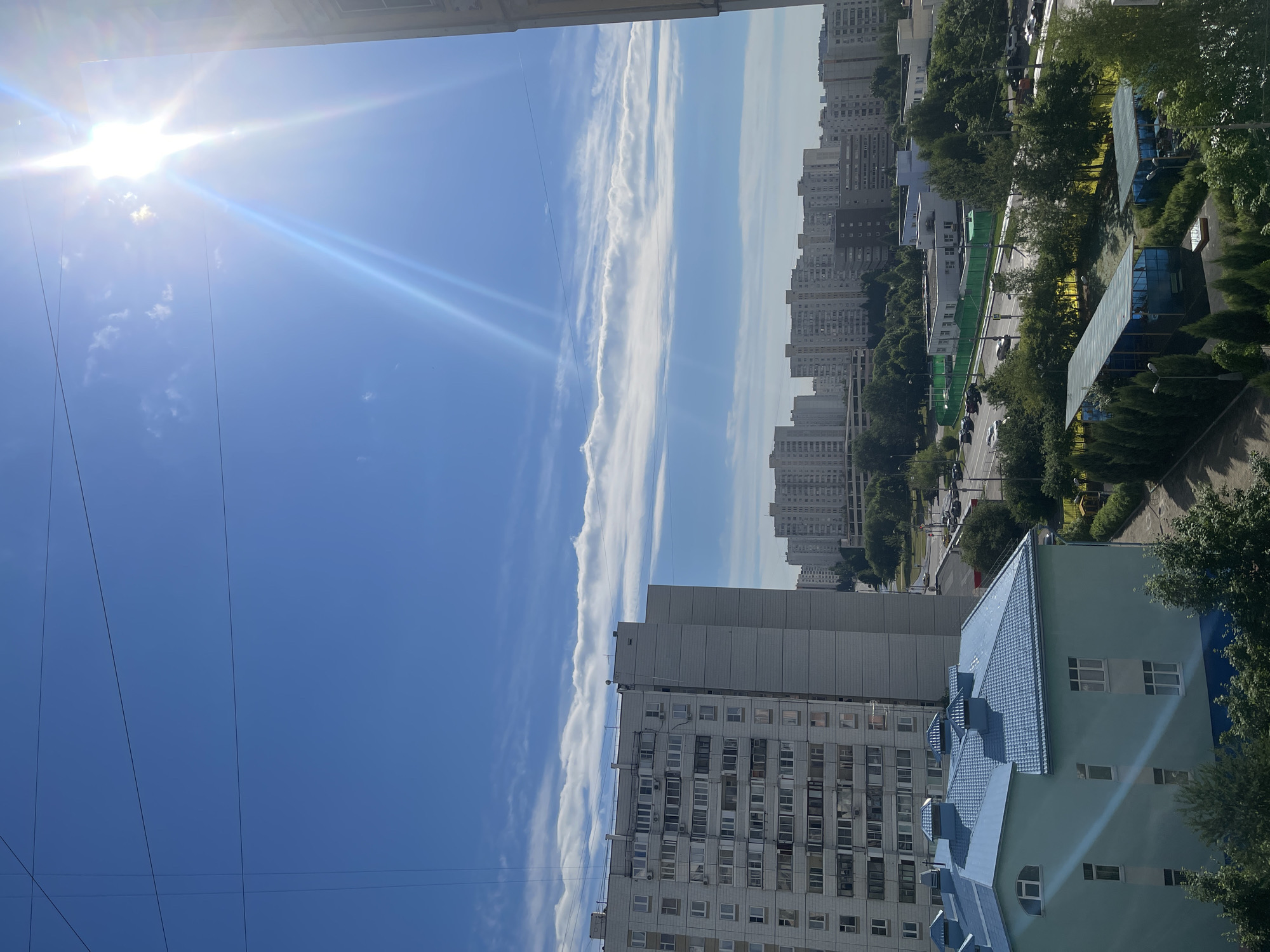 Moscow morning: residential views, Russian cuisine, and leisure activities