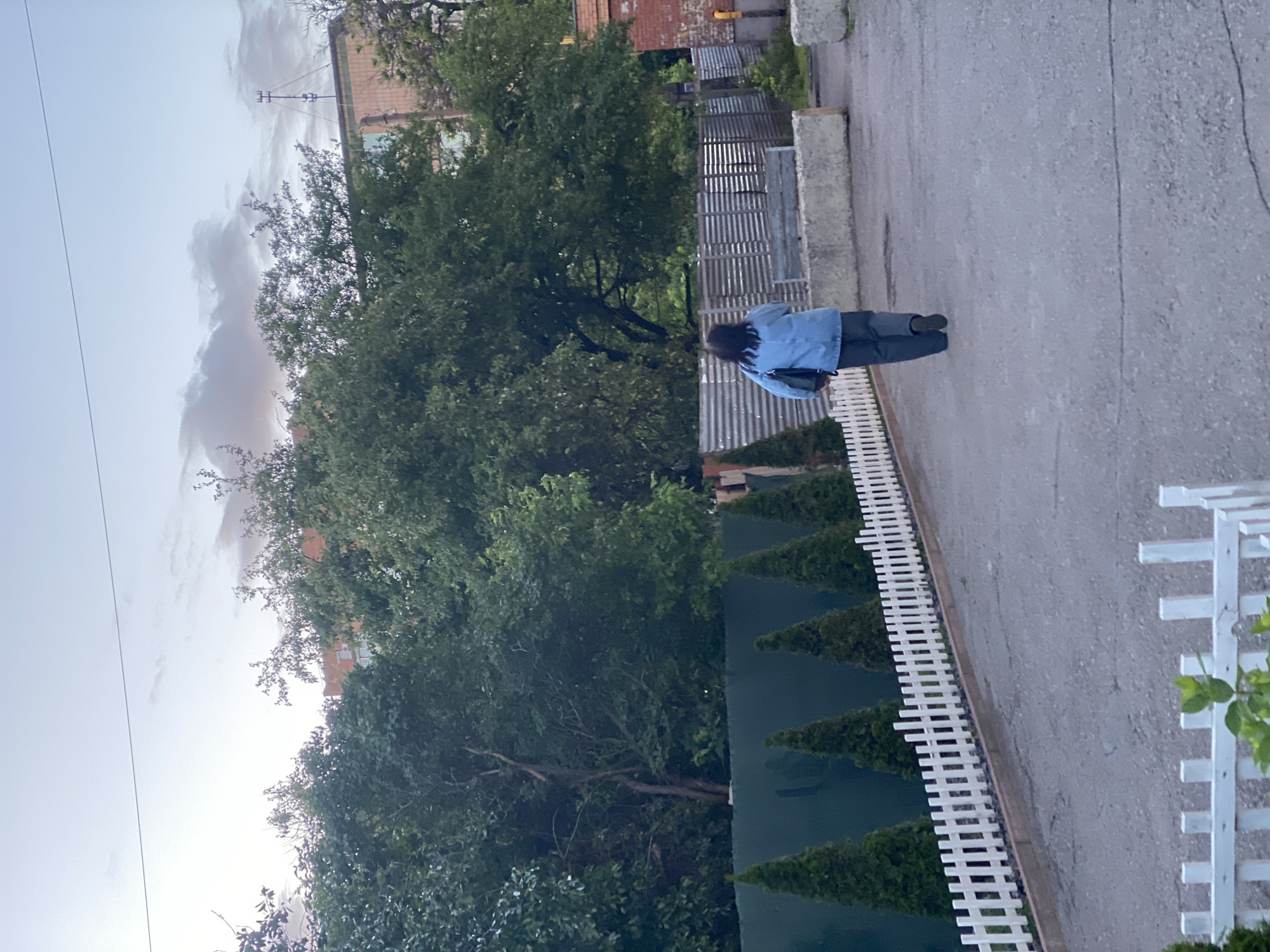 Evening stroll documented through nighttime Poltava, Ukraine
