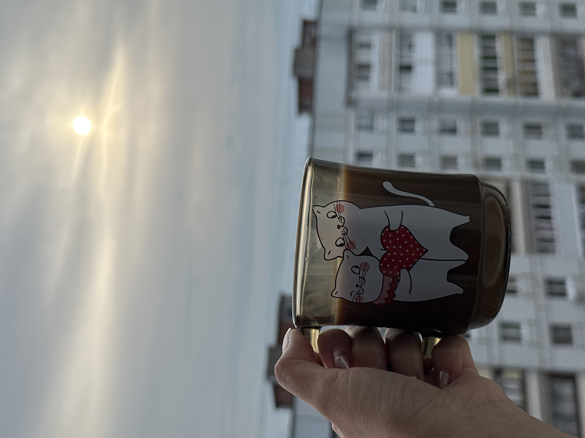 Woman documents early morning moments in Chaikovsky, Russia