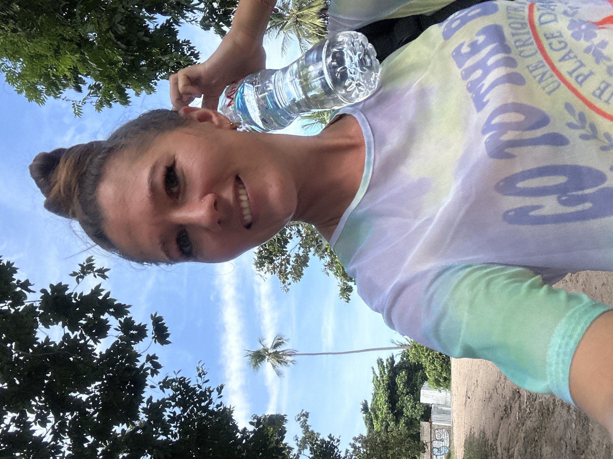 Ko Samui morning: buffalo, spirit houses, and beachside streets