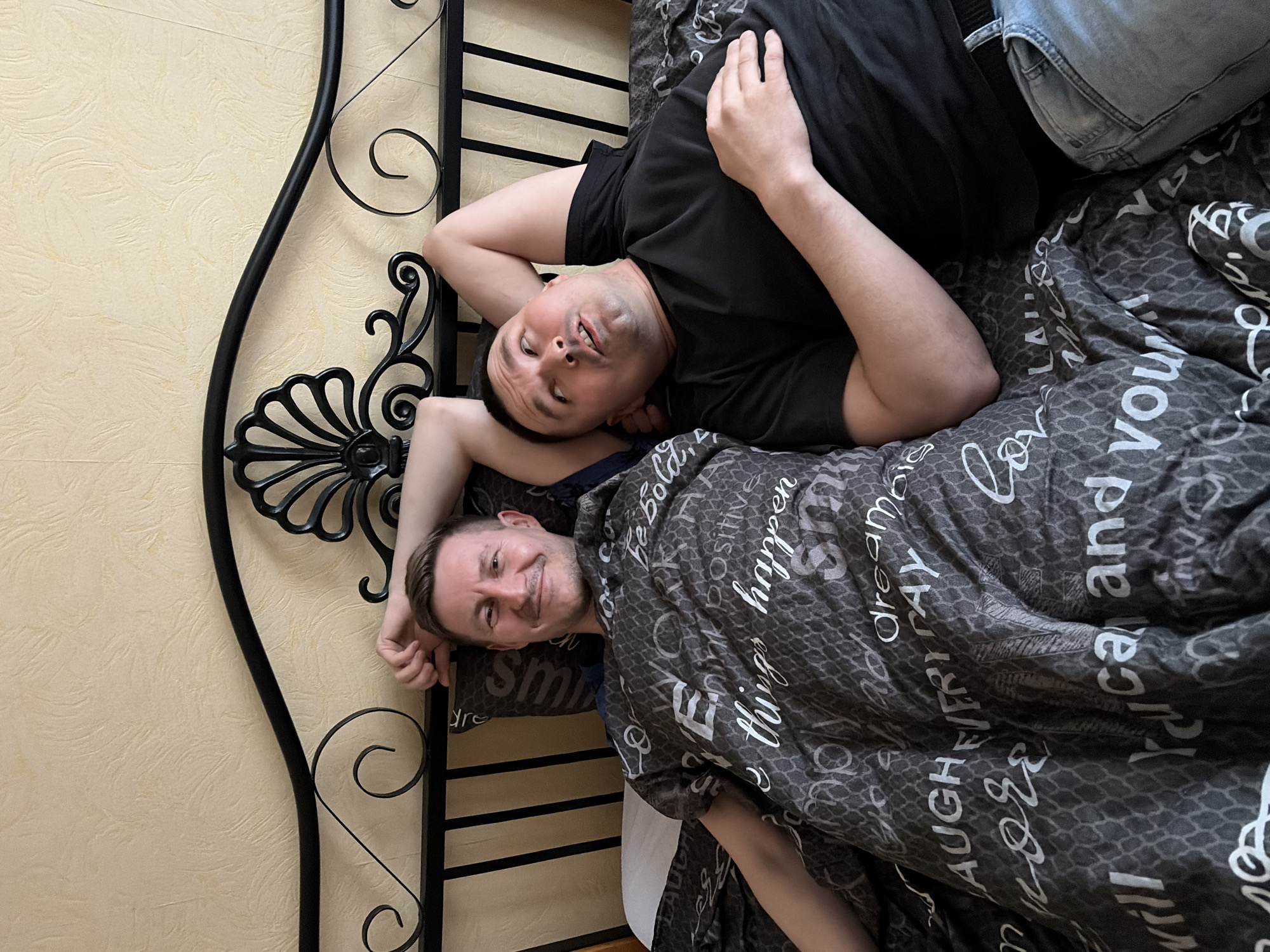 Friends enjoy PlayStation gaming session in Izhevsk, Russia