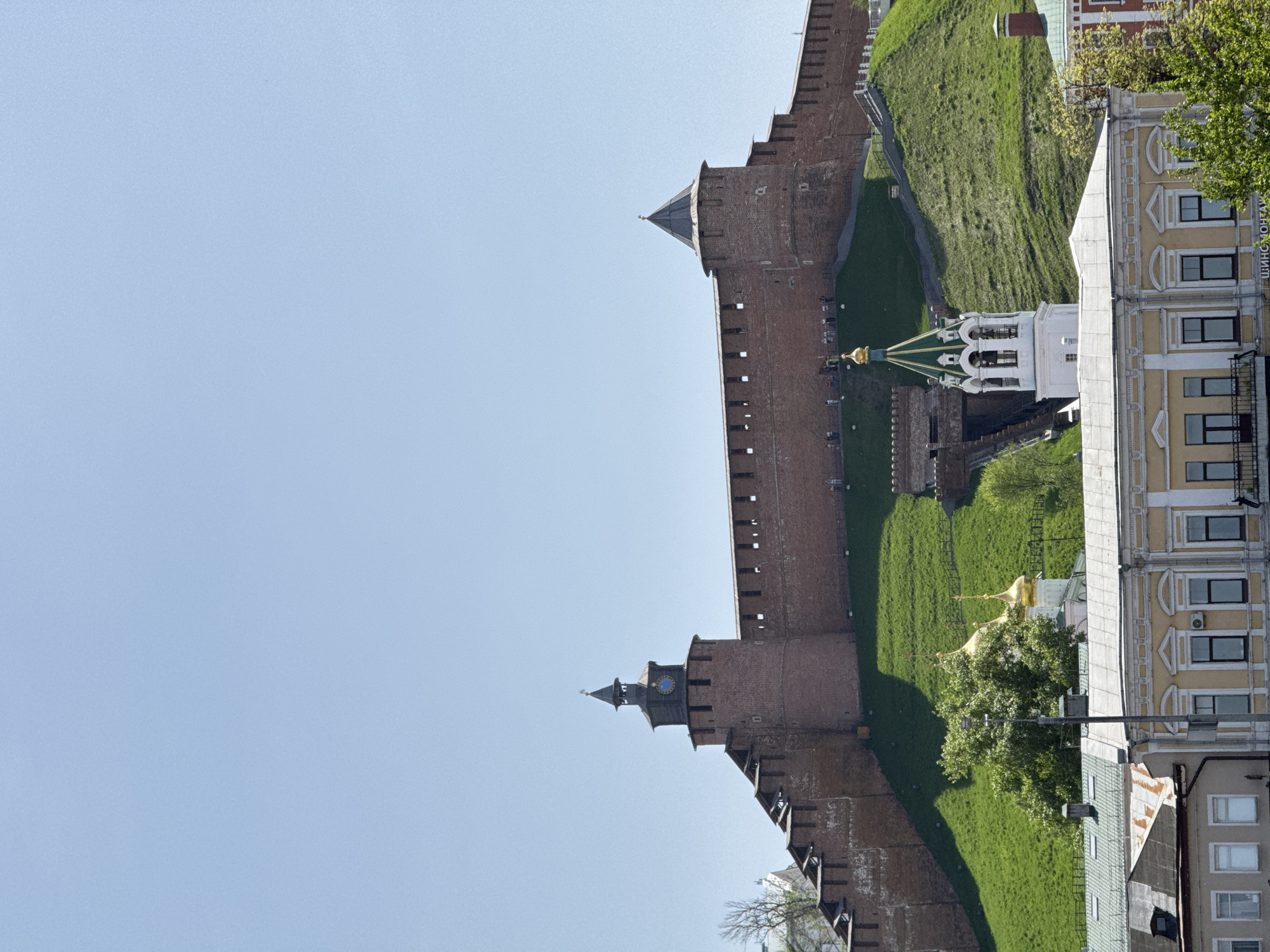 Historic Kremlin fortress documented in Nizhny Novgorod, Russia